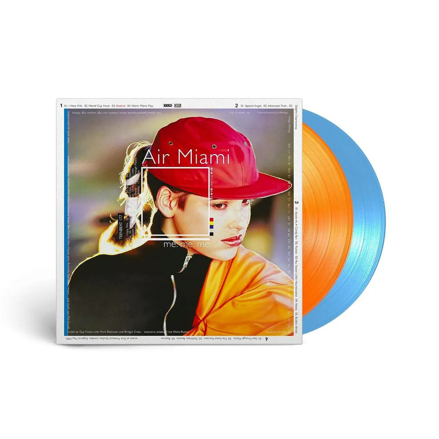 Air Miami Me. Me. Me. (Deluxe Edition/2LP/Orange & Blue) Vinyl Record