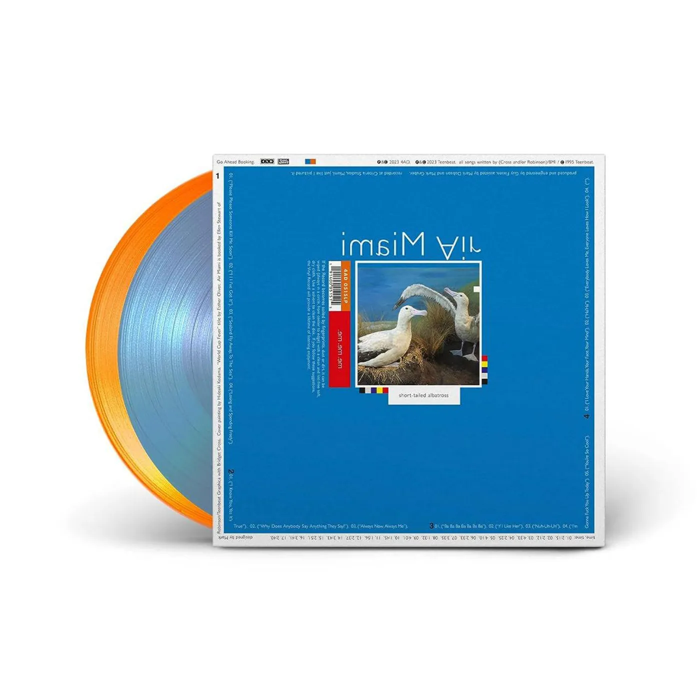 Air Miami Me. Me. Me. (Deluxe Edition/2LP/Orange & Blue) Vinyl Record