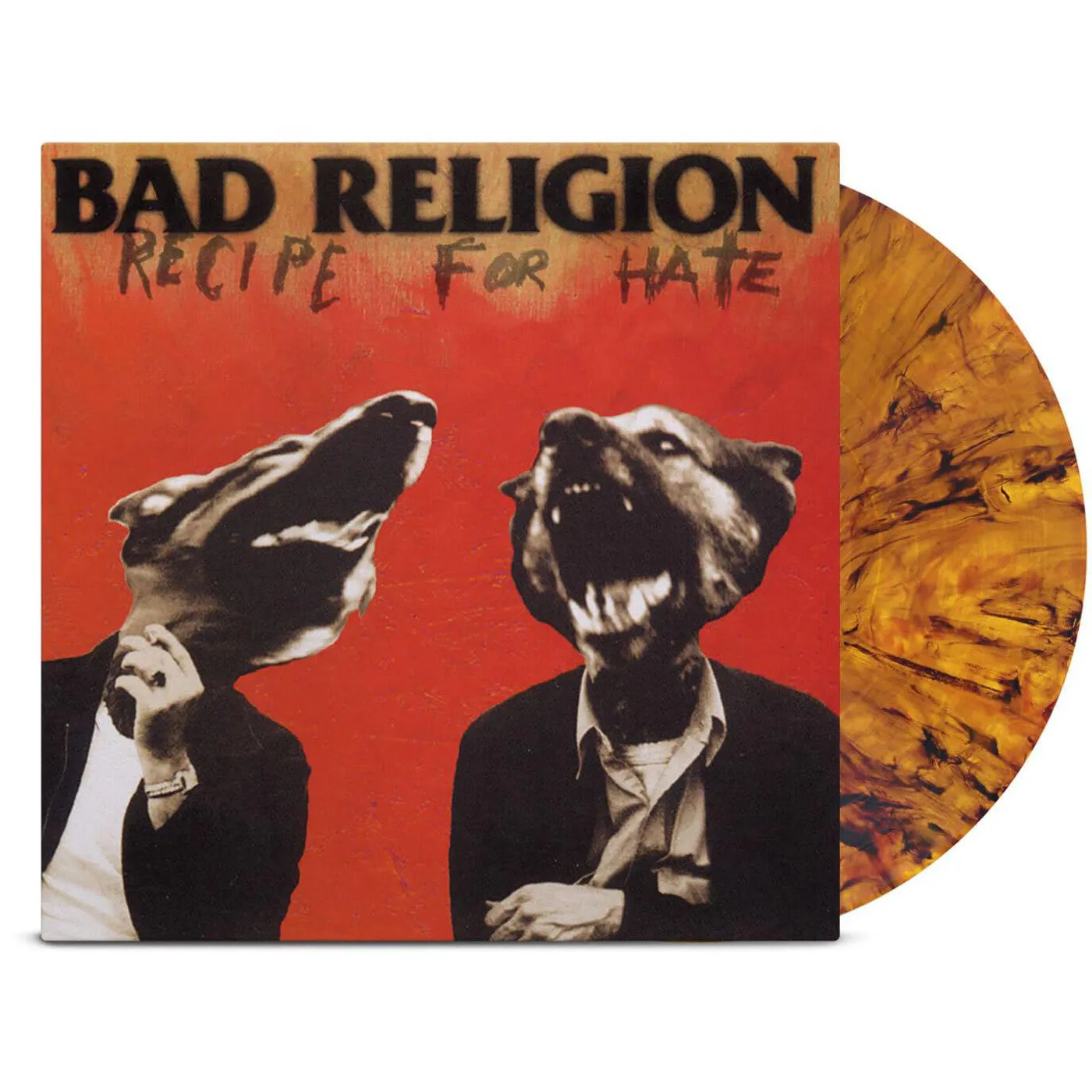 Bad Religion Recipe For Hate (Anniversary Edition/tigers Eye) Vinyl Record