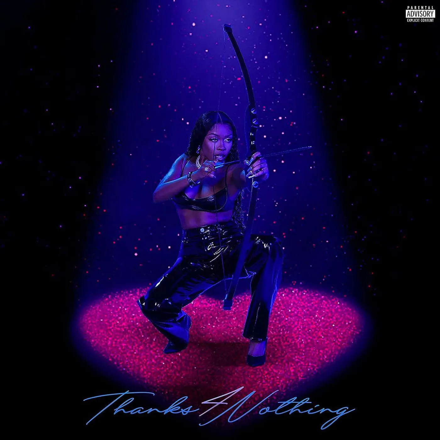 Tink Thanks 4 Nothing (Berry Tie Dye) Vinyl Record