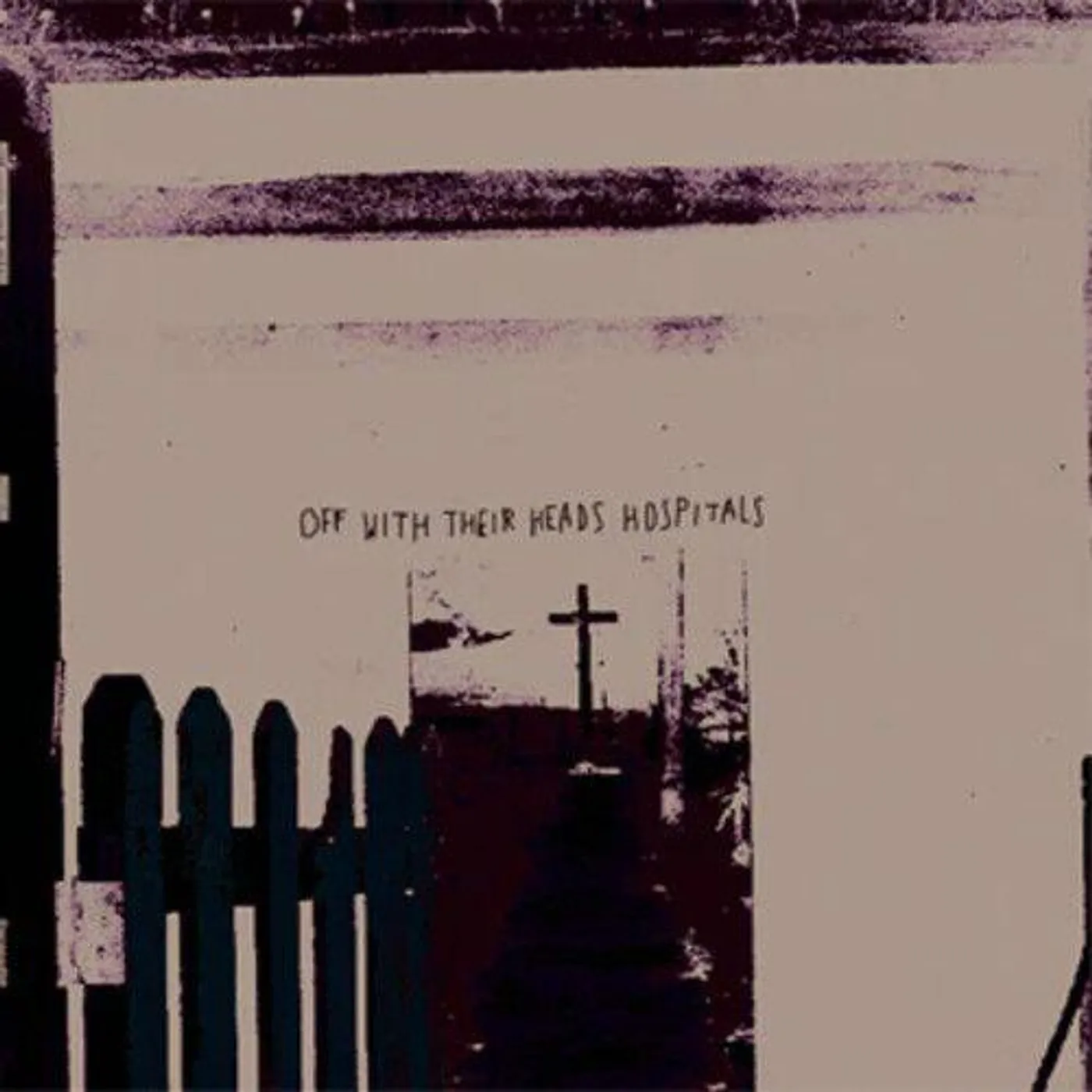 Off With Their Heads Hospitals (Blue/Clear Cloudy) Vinyl Record