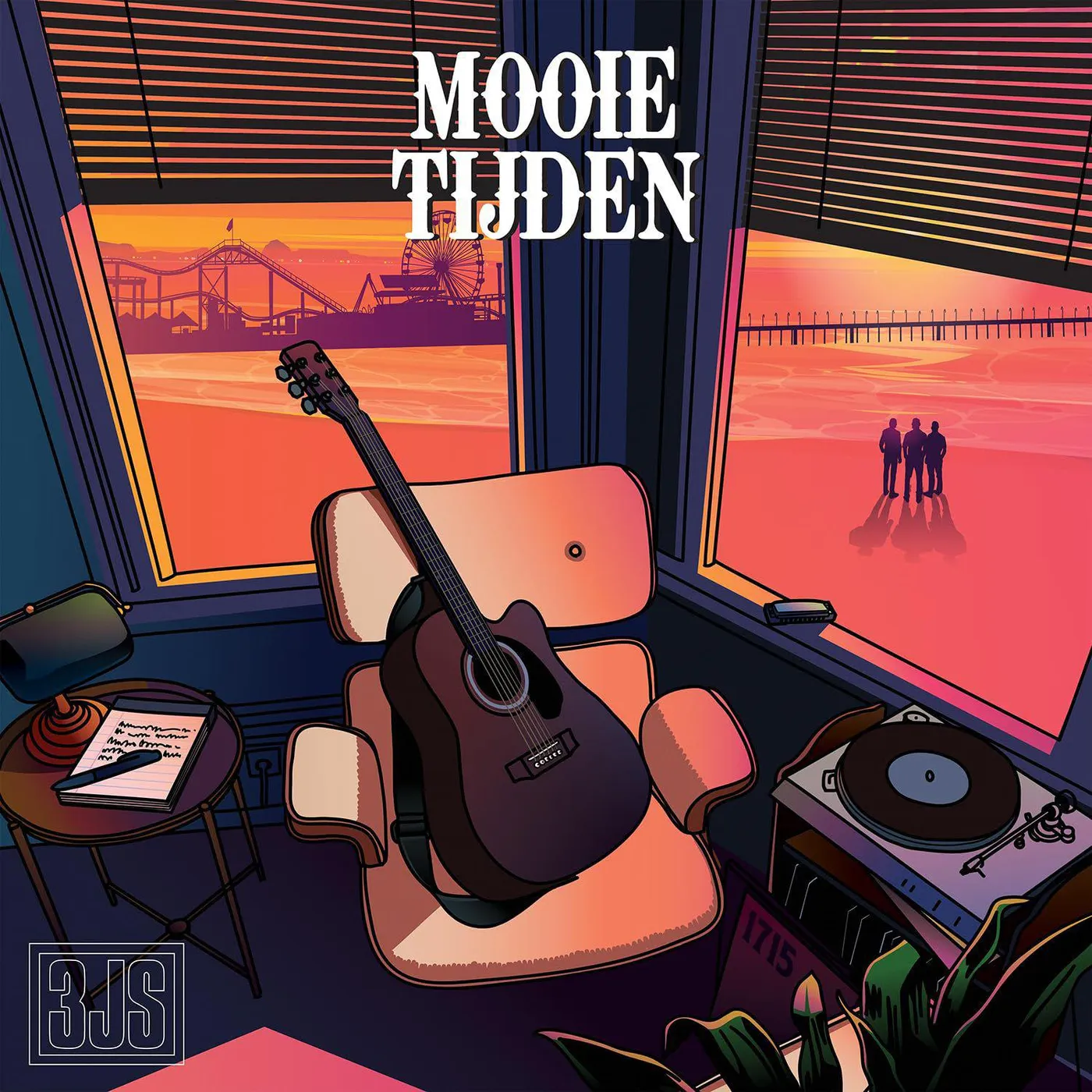 3JS Mooie Tijden (Limited Orange) Vinyl Record