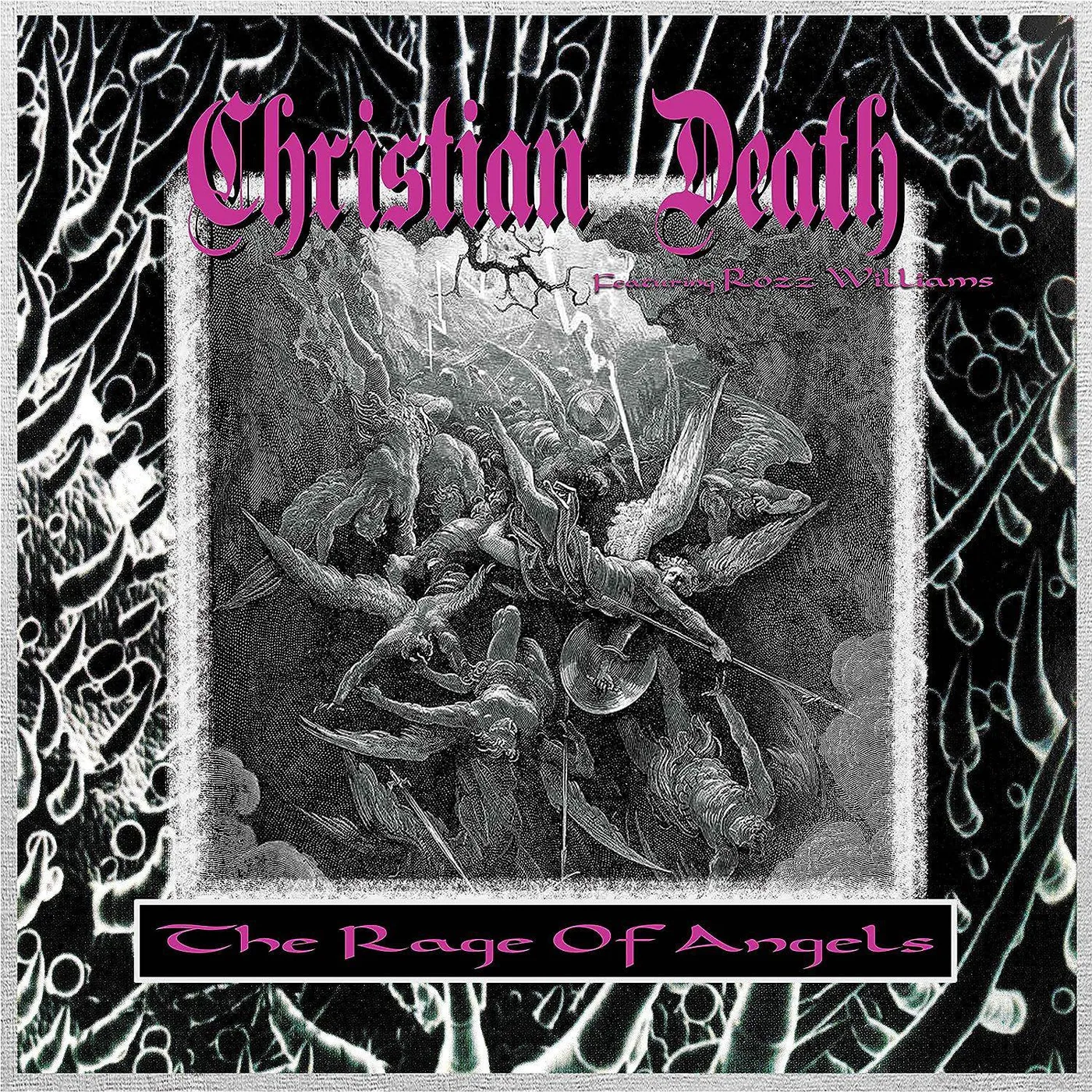 Christian Death The Rage Of Angels (Purple/Black Splatter) Vinyl Record