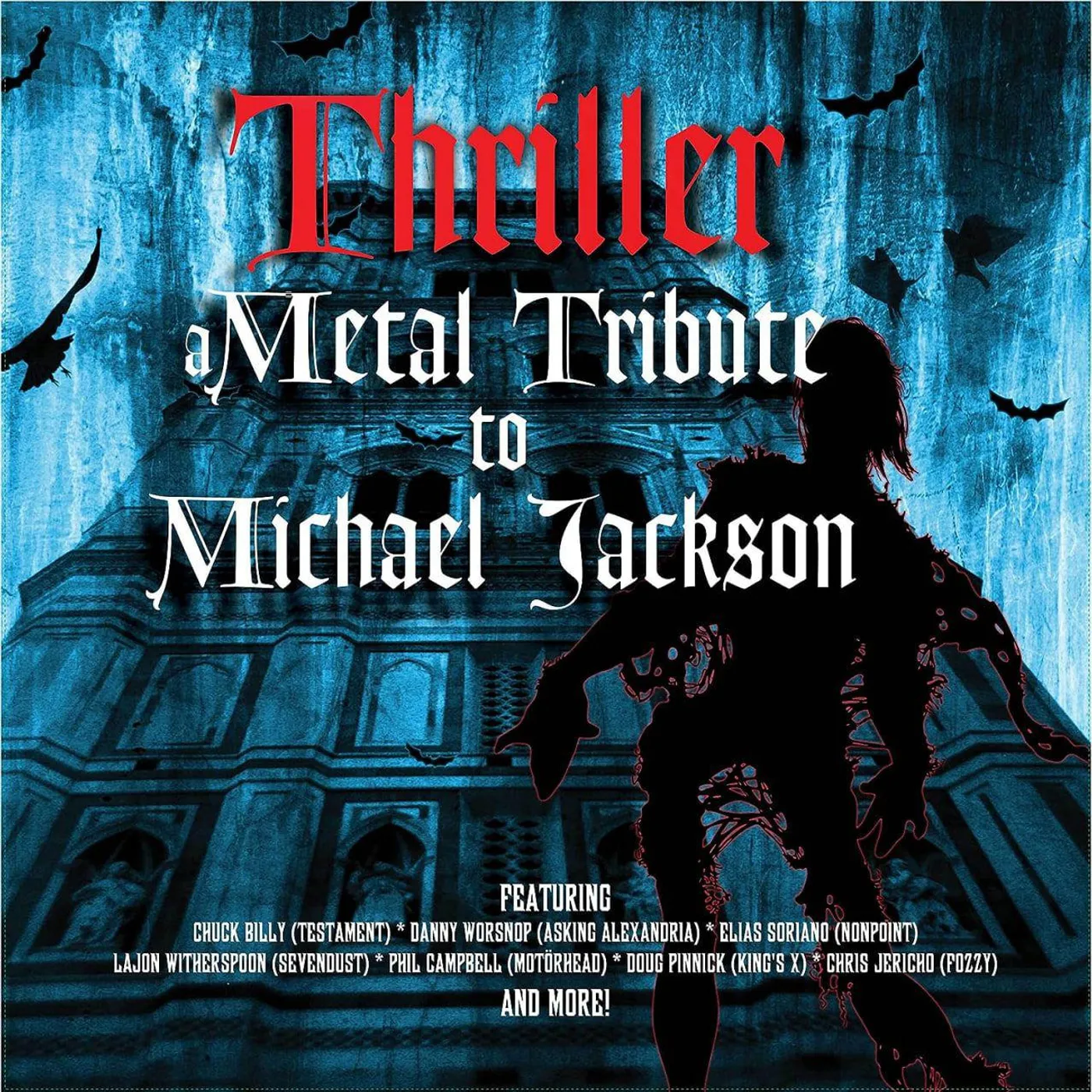 Various Artists  Thriller - A Metal Tribute To Michael Jackson (Red/Blue Splatter) Vinyl Record