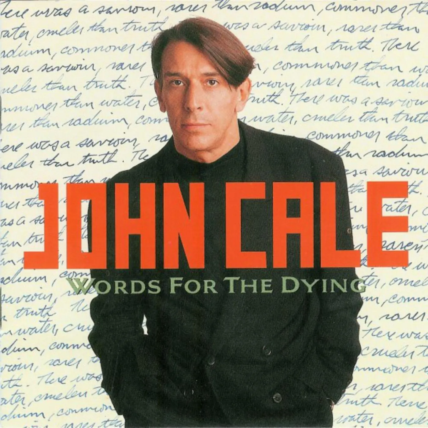 John Cale Words Or The Dying (Clear) Vinyl Record
