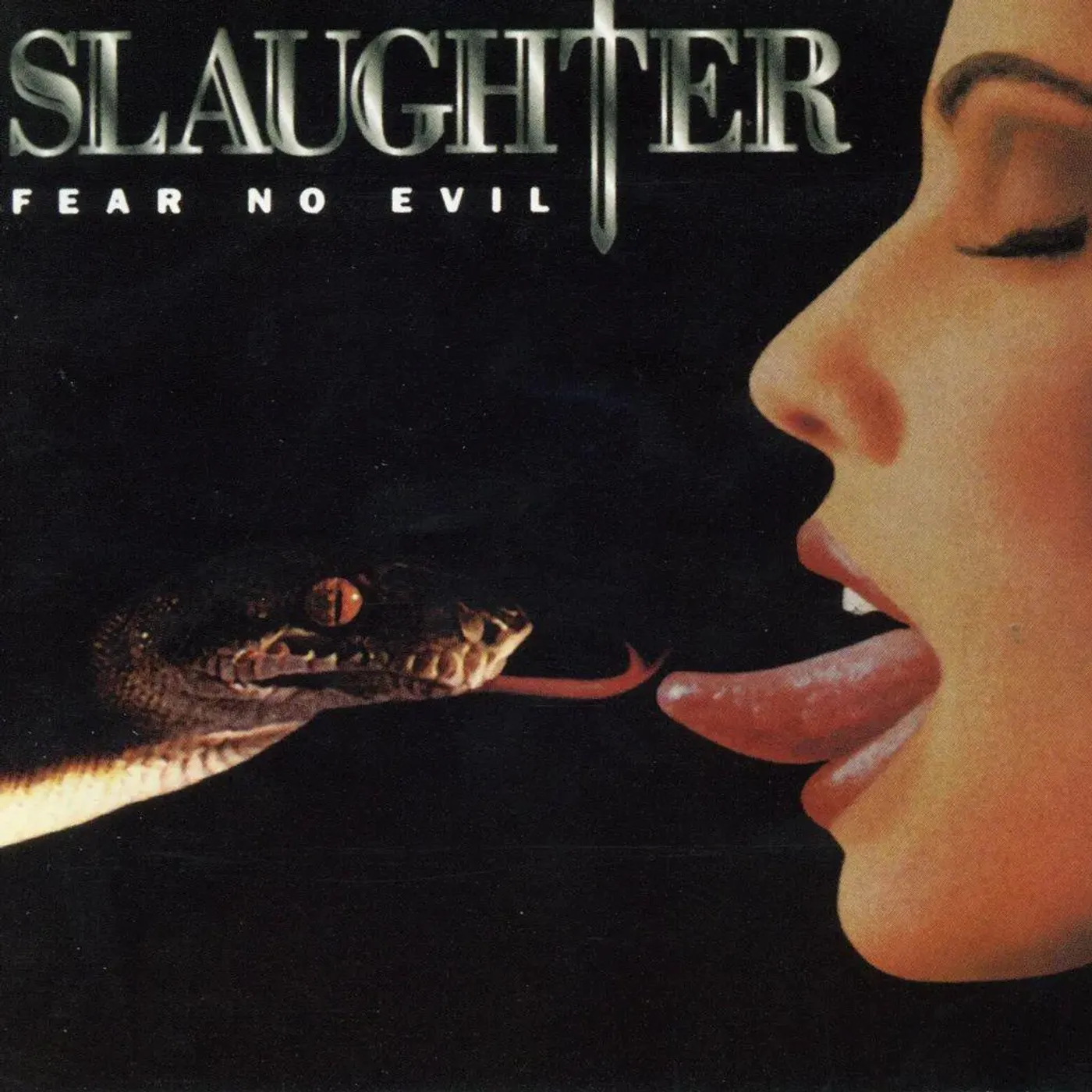 Slaughter Fear No Evil (2LP/180g/Red & Black Splatter) Vinyl Record