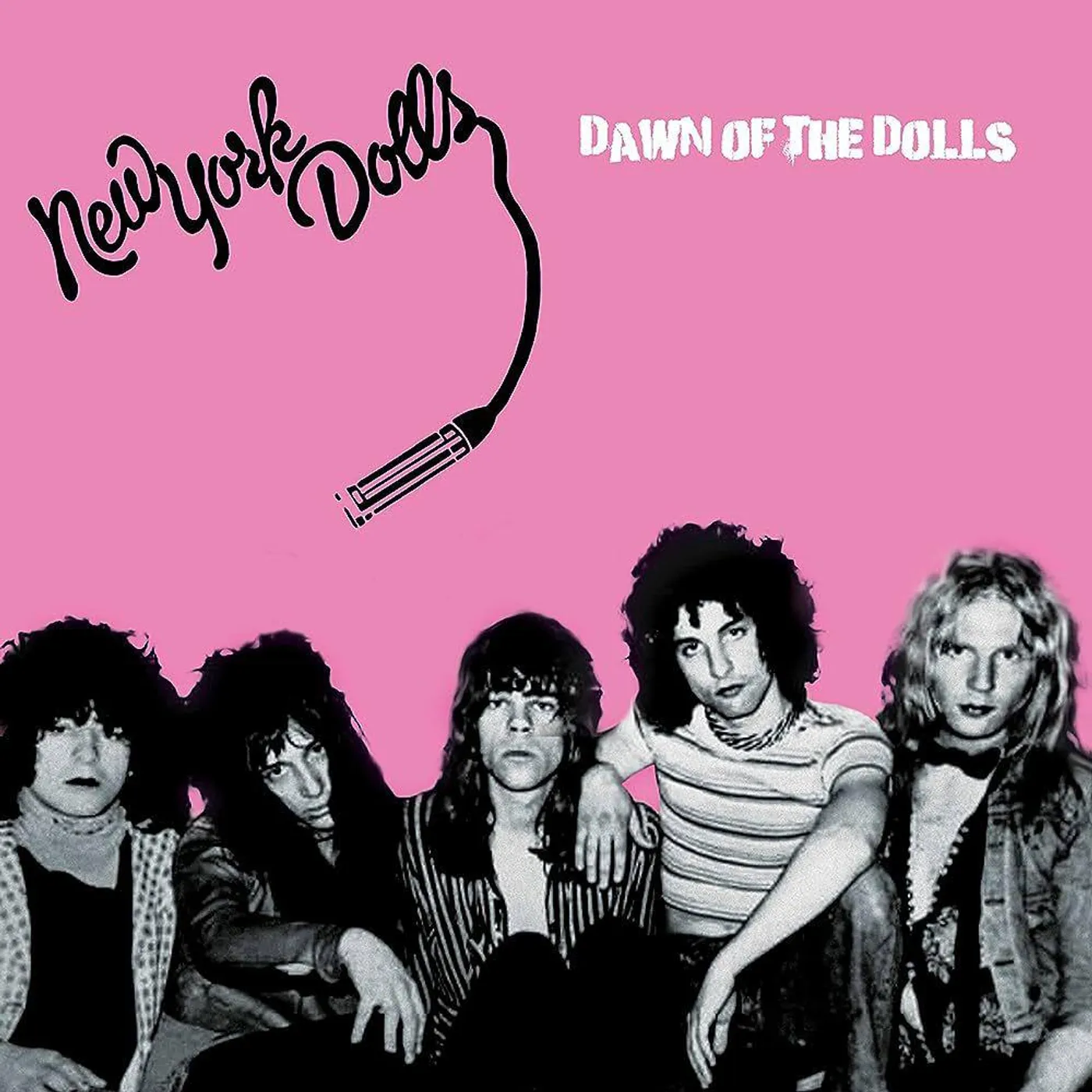 New York Dolls Dawn Of The Dolls (Pink/Black Splatter) Vinyl Record