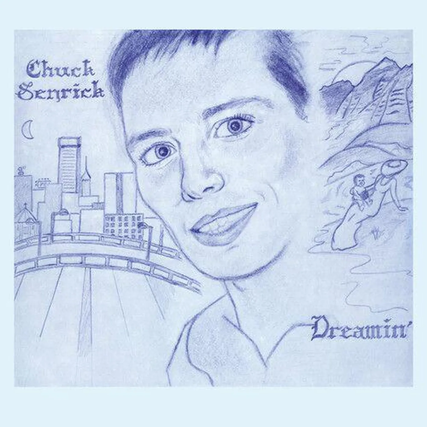 Chuck Senrick Dreamin (Gray) Vinyl Record