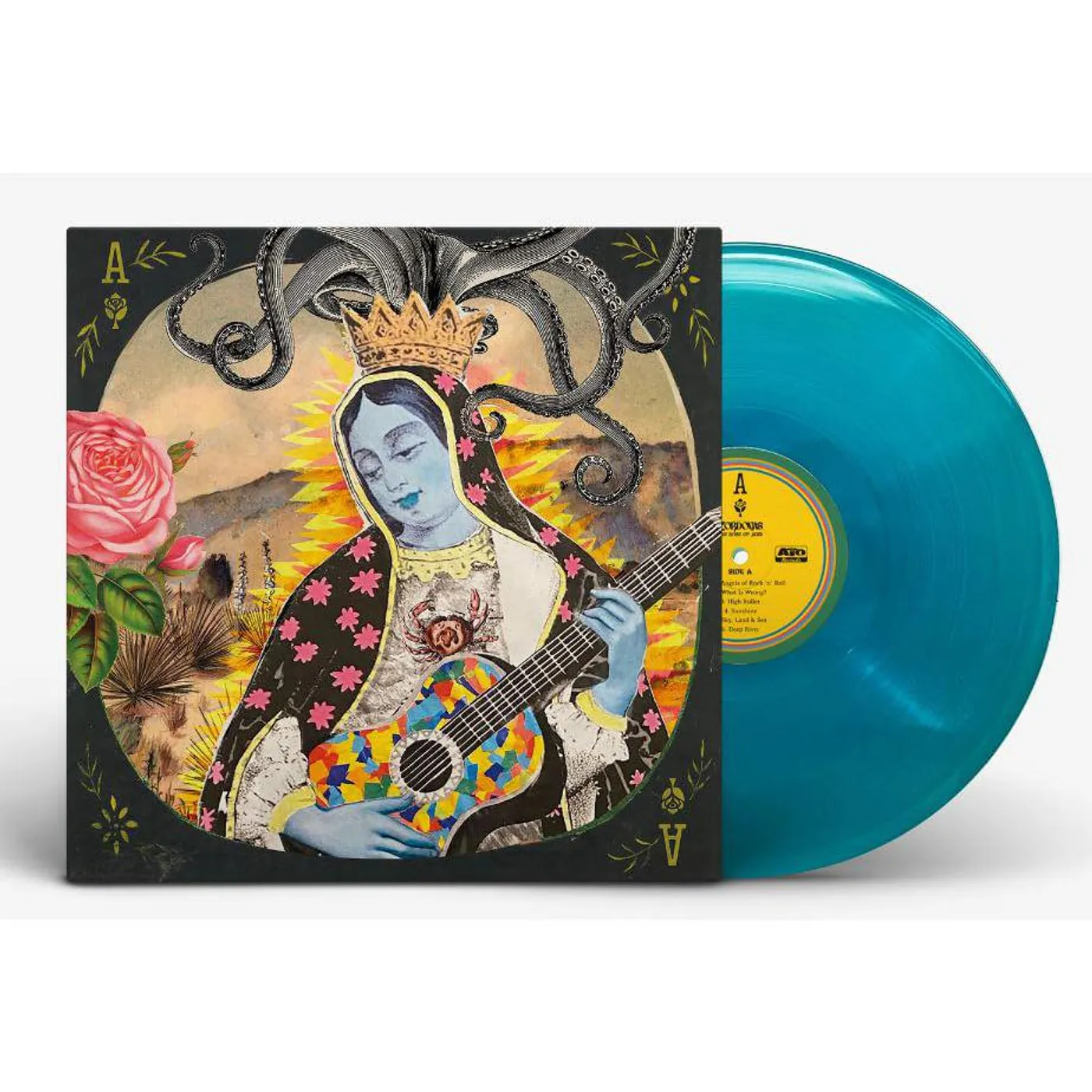 Cordovas Rose Of Aces (Teal) Vinyl Record