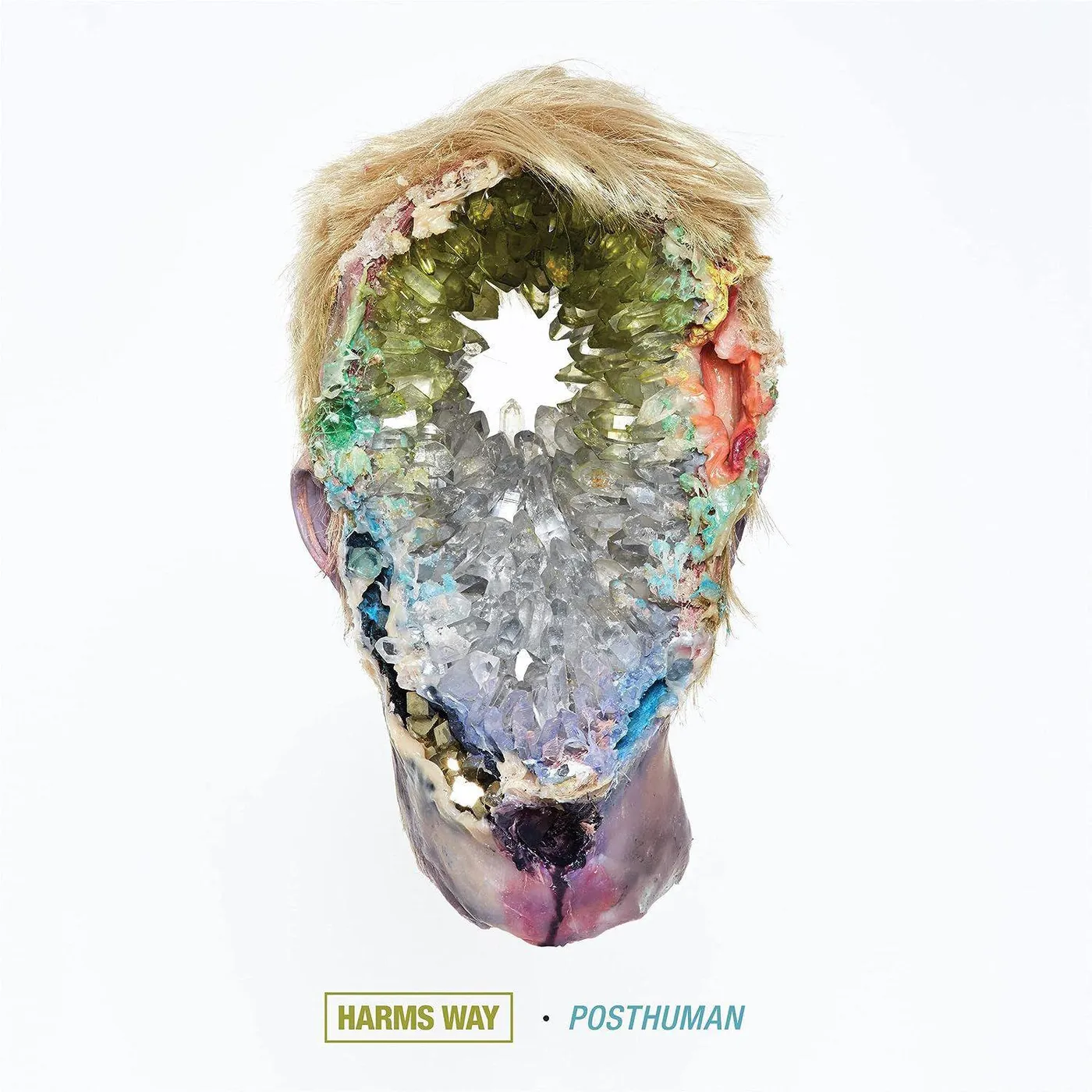 Harm's Way Posthuman (Galaxy Green) Vinyl Record