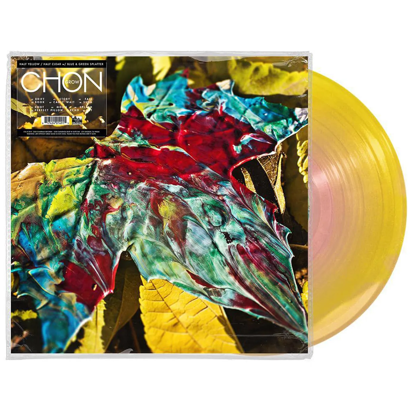 Chon Grow (Translucent Yellow/Baby Pink LP) Vinyl Record
