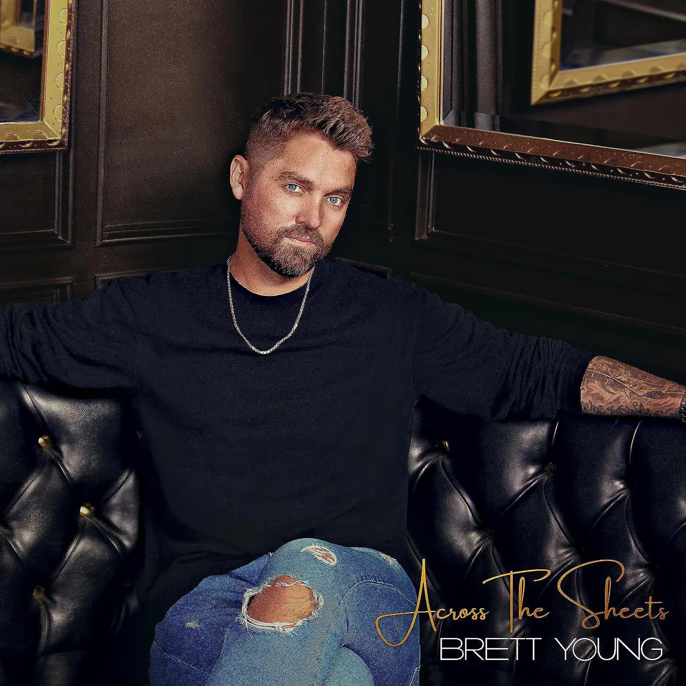 Brett Young Across The Sheets (Baby Blue LP) Vinyl Record