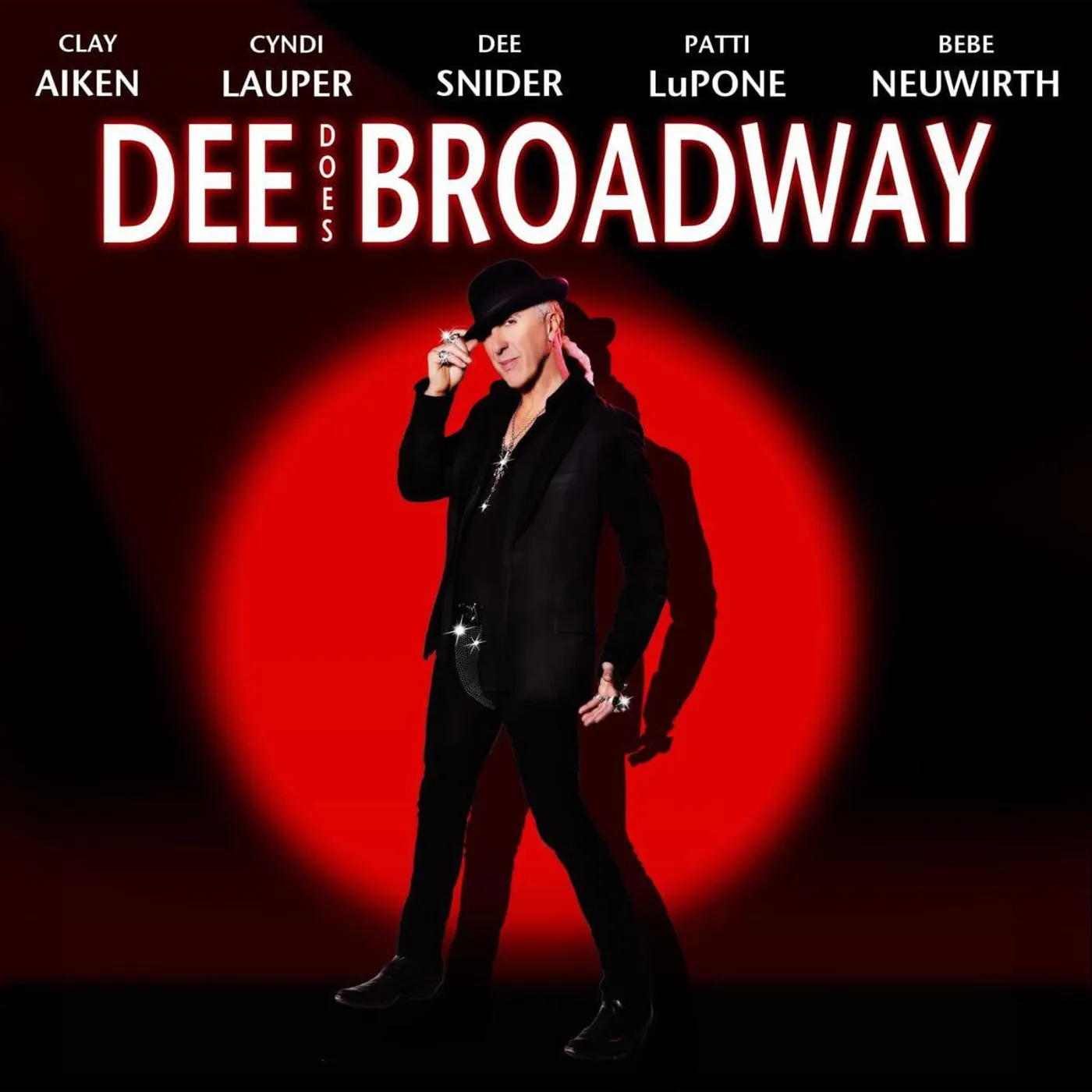 Dee Snider DEE DOES BROADWAY (RED & BLACK SWIRL VINYL) Vinyl Record