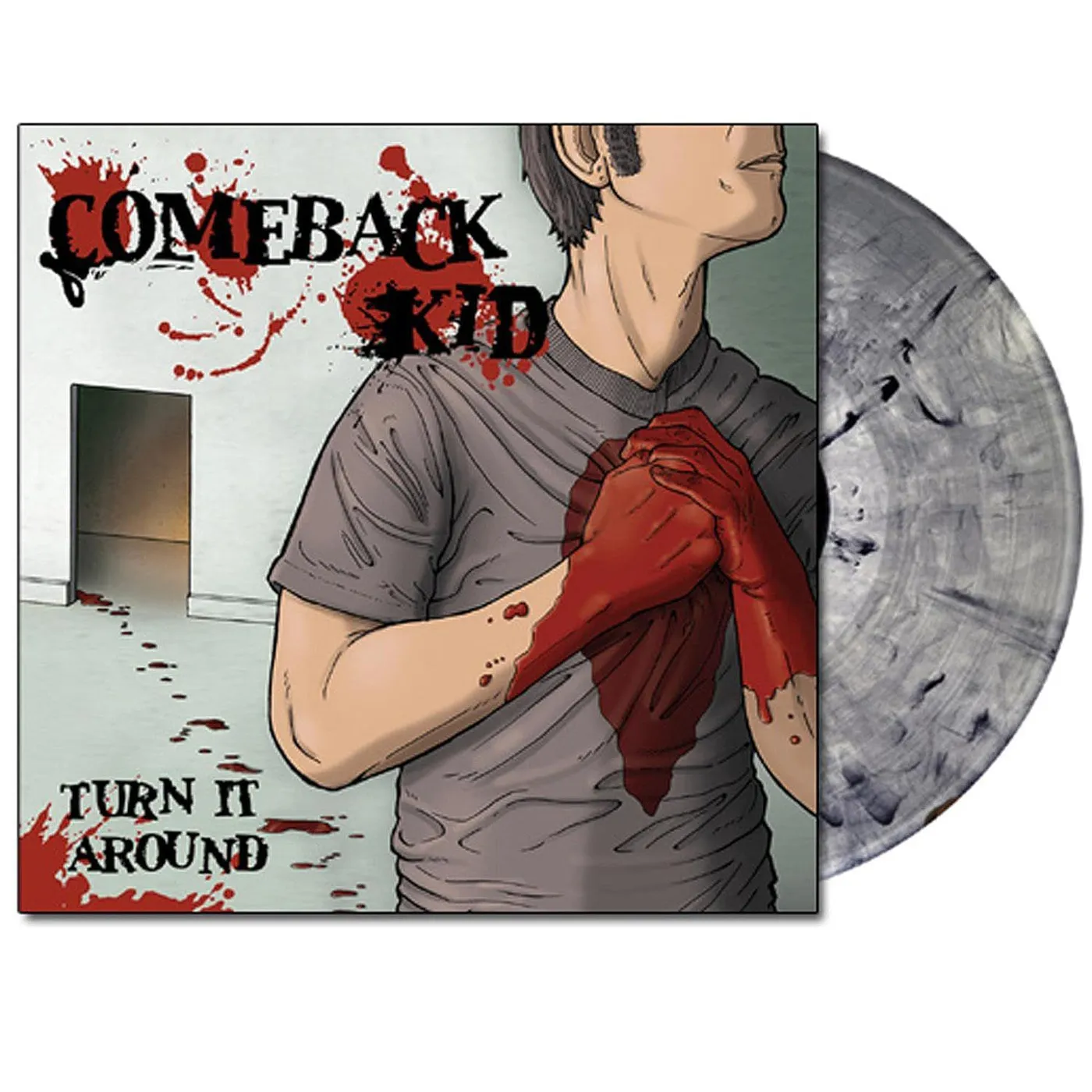 Comeback Kid Turn It Around (Smoke) Vinyl Record