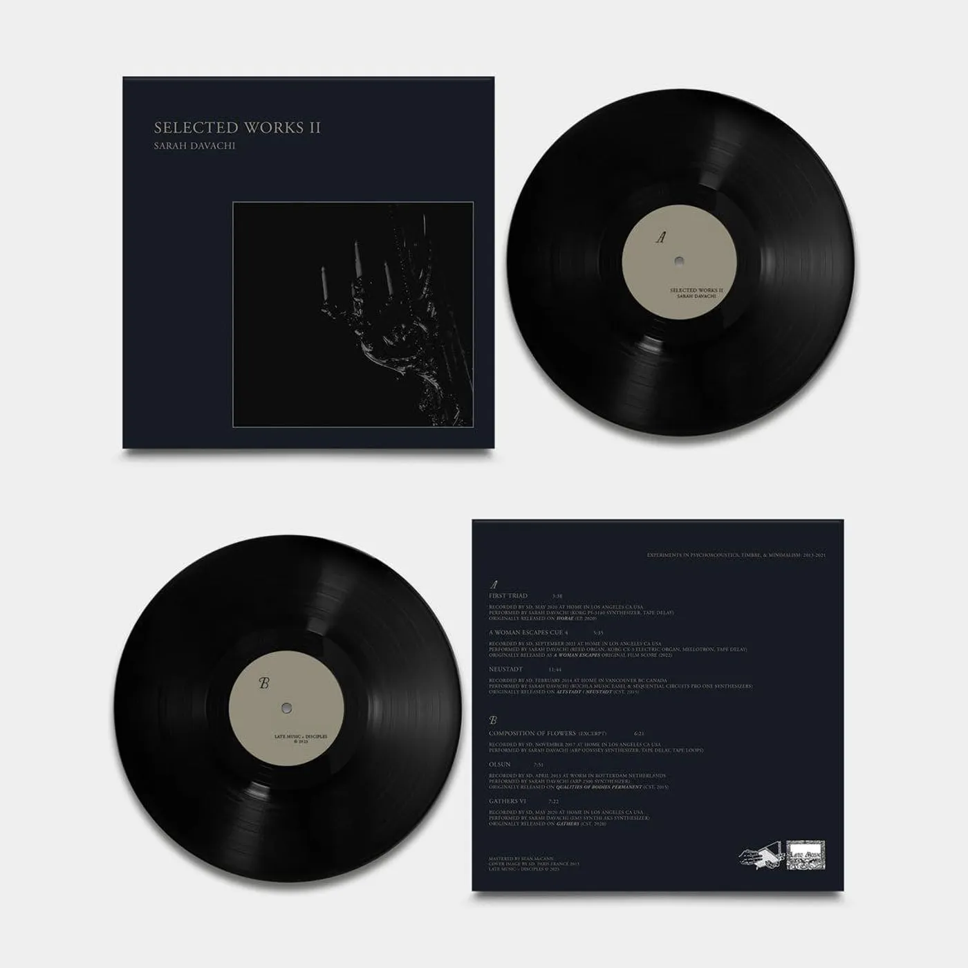 Sarah Davachi SELECTED WORKS II Vinyl Record