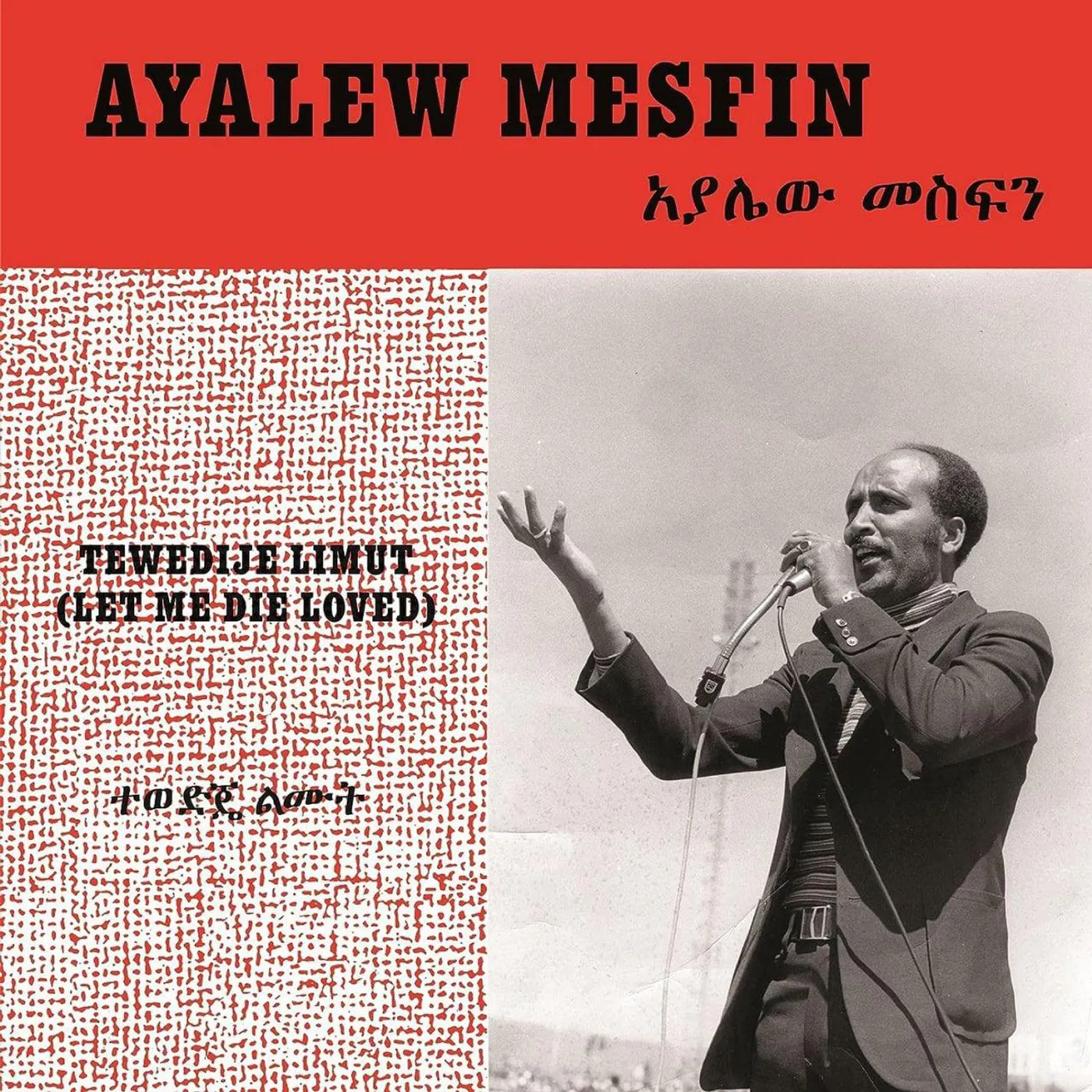 Ayalew Mesfin TEWEDIJE LIMUT (LET ME DIE LOVED) Vinyl Record