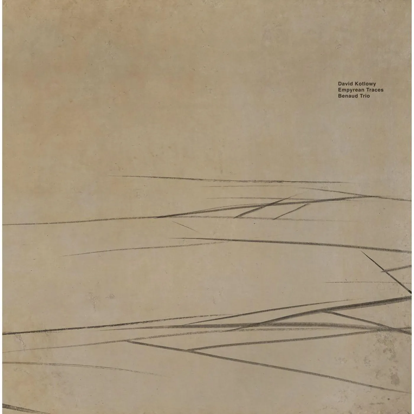 Benaud Trio Empyrean Traces Vinyl Record