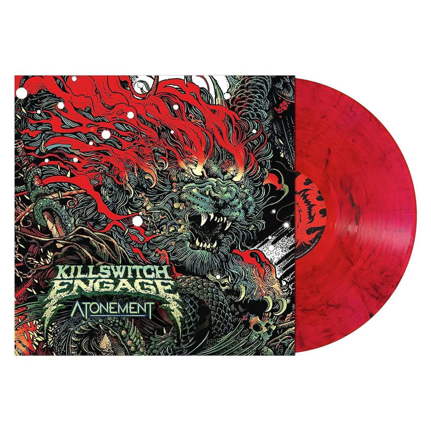 Killswitch Engage Atonement (Red Smoke) Vinyl Record