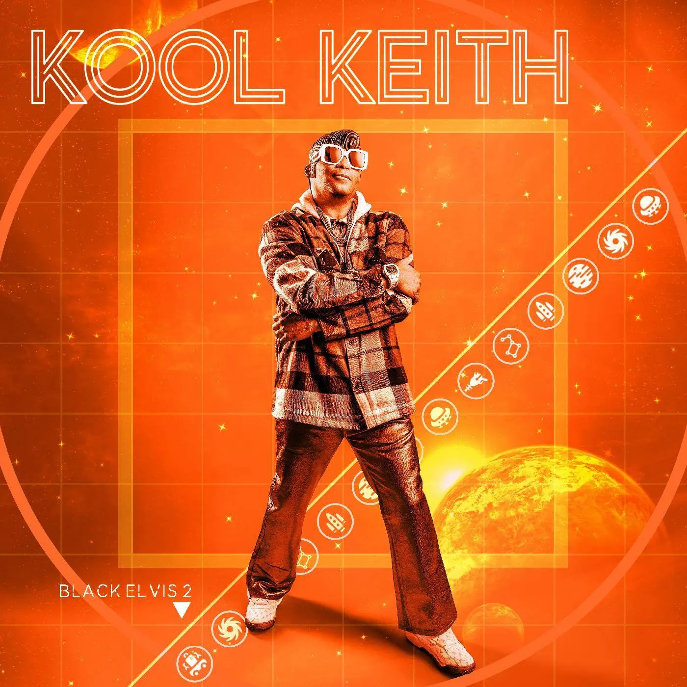 Kool Keith Black Elvis 2 (Electric Blue) Vinyl Record