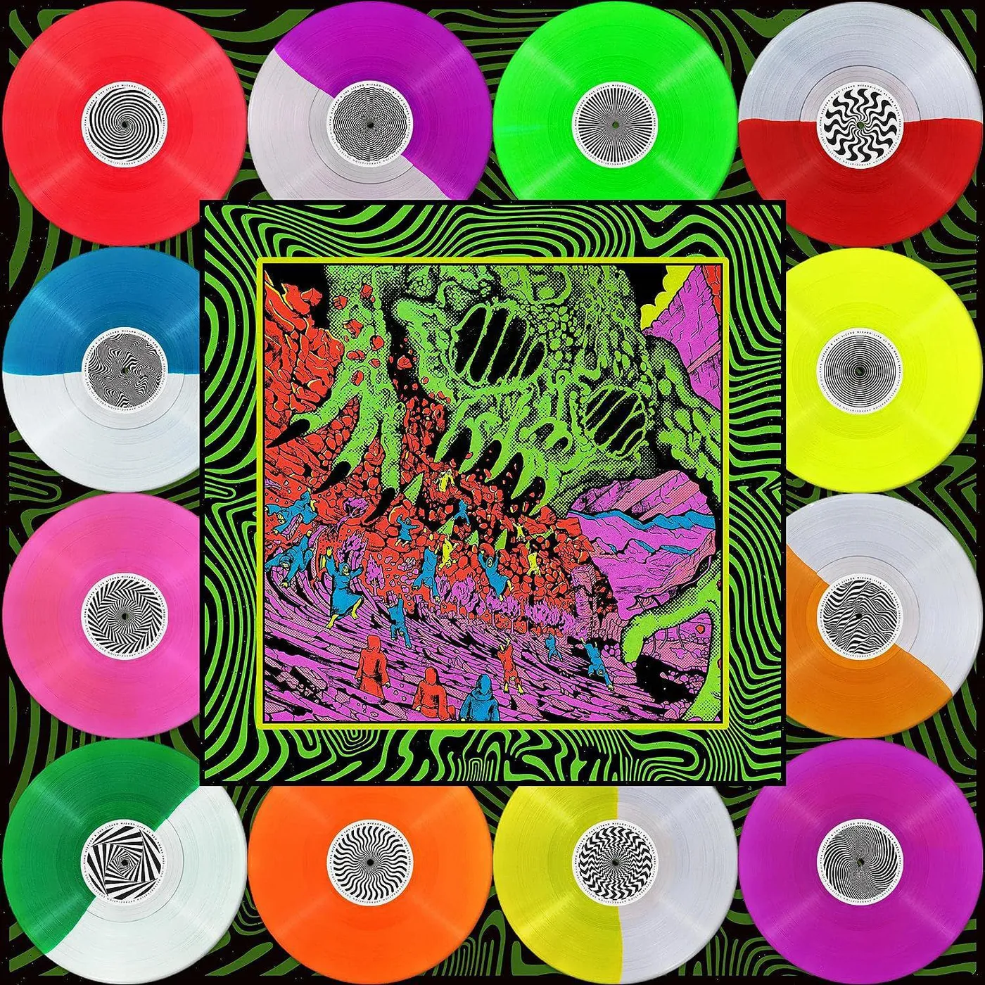 King Gizzard & The Lizard Wizard Live At Red Rocks '22 (12LP/Color Vinyl Box Set)