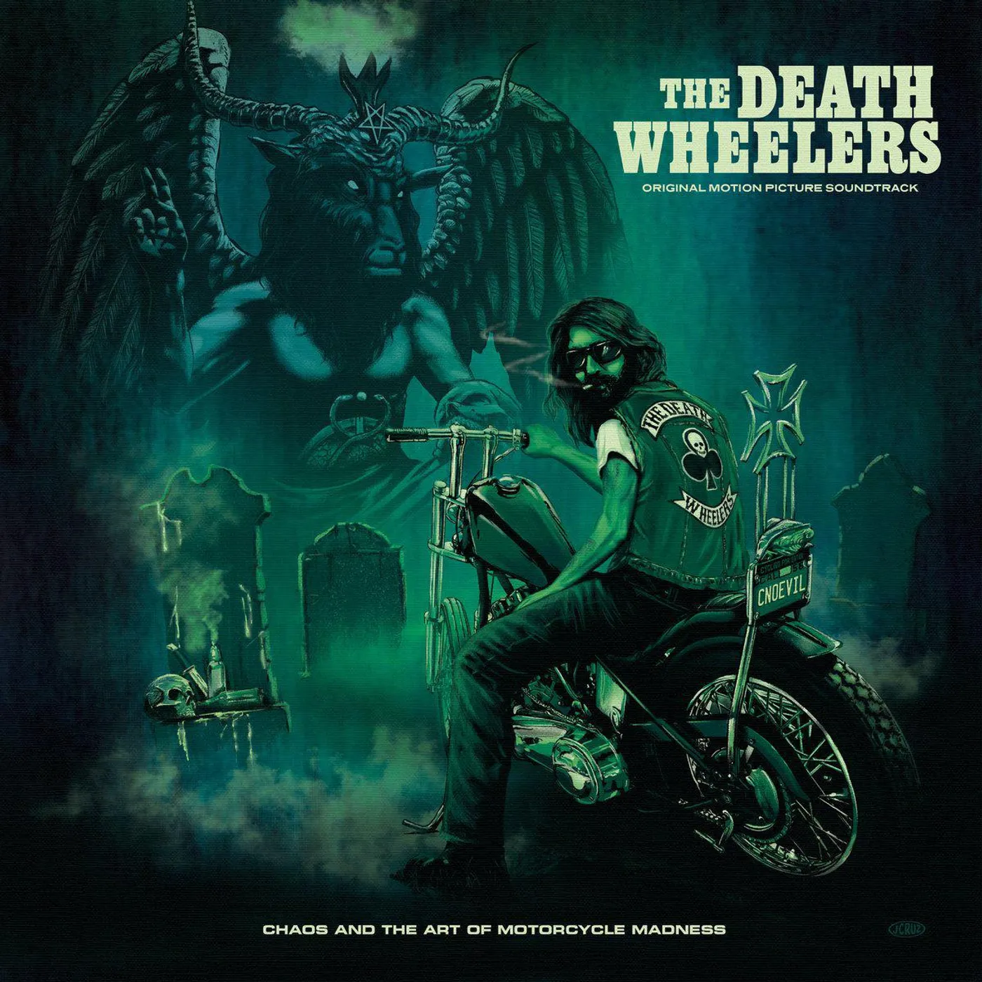 The Death Wheelers Chaos & The Art Of Motorcycle Madness Vinyl Record