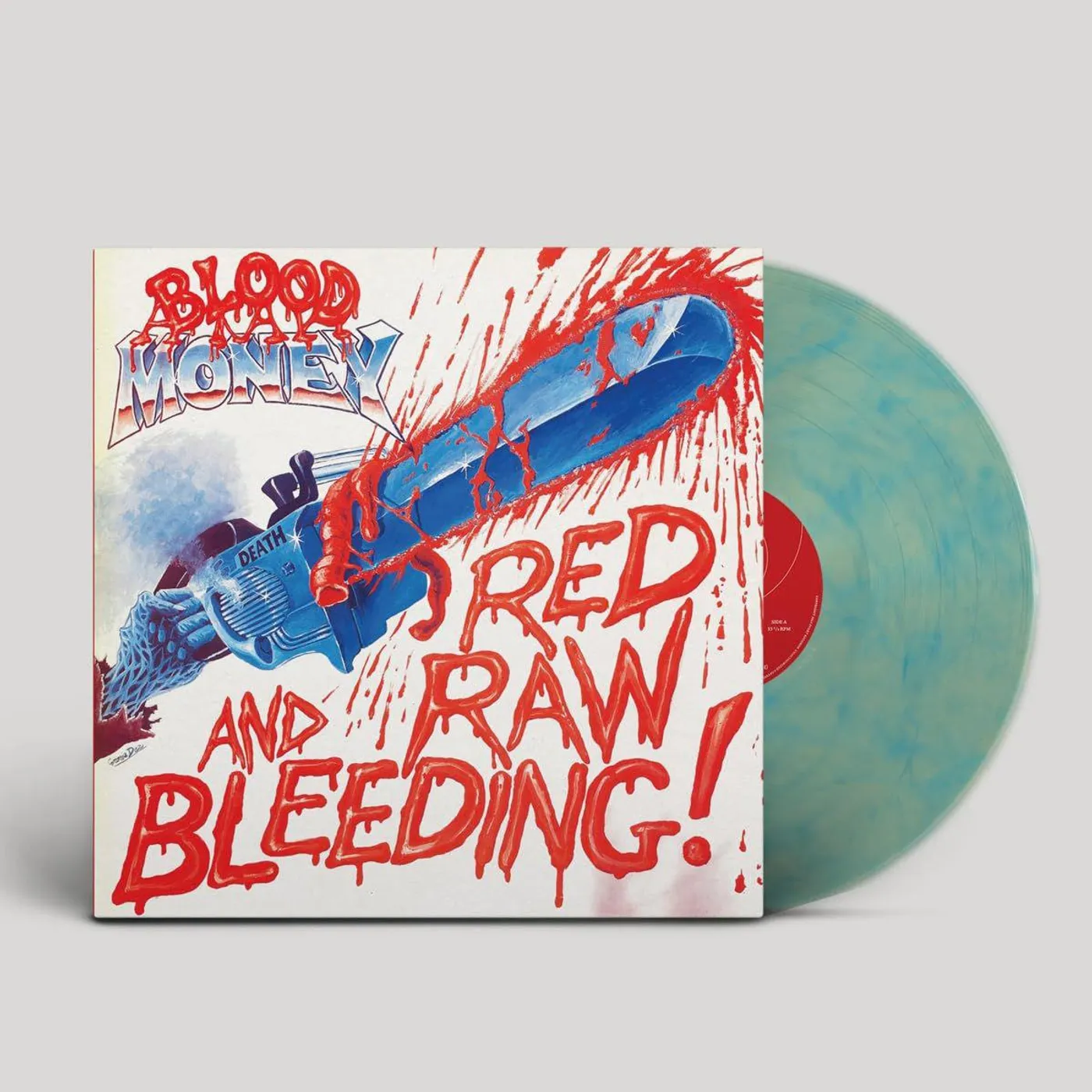 Blood Money Red Raw & Bleeding! (Coloured) Vinyl Record