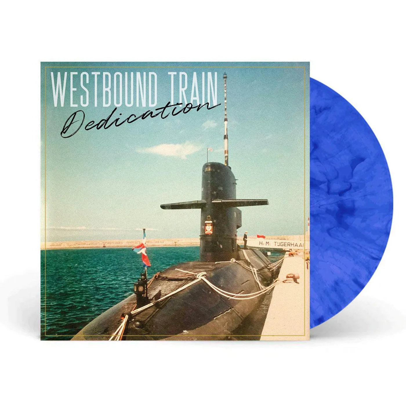 Westbound Train Dedication (Blue Marble) Vinyl Record
