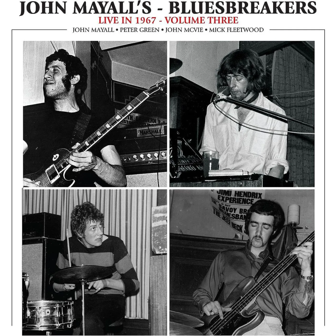 John Mayall & The Bluesbreakers 19224 LIVE IN 1967: VOL. 3 Vinyl Record
