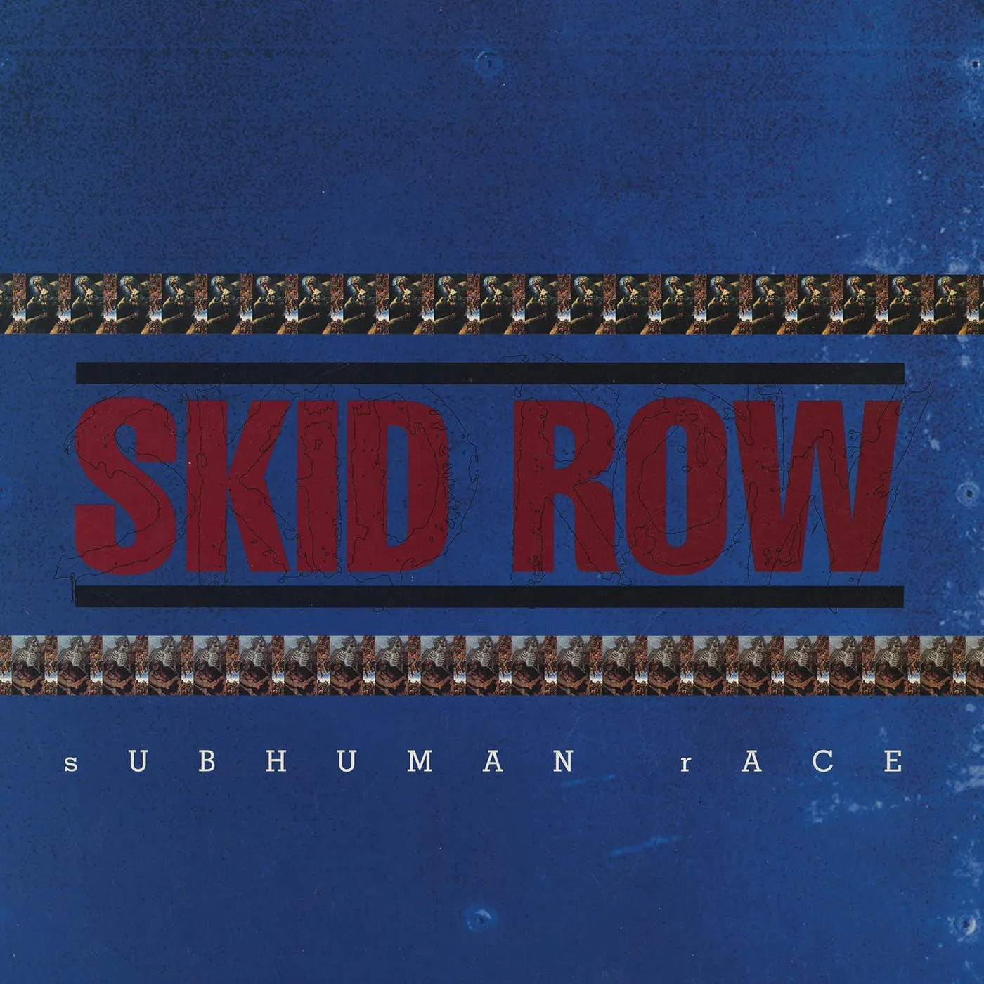 Skid Row Subhuman Race (Blue & Black Marble/2LP) Vinyl Record