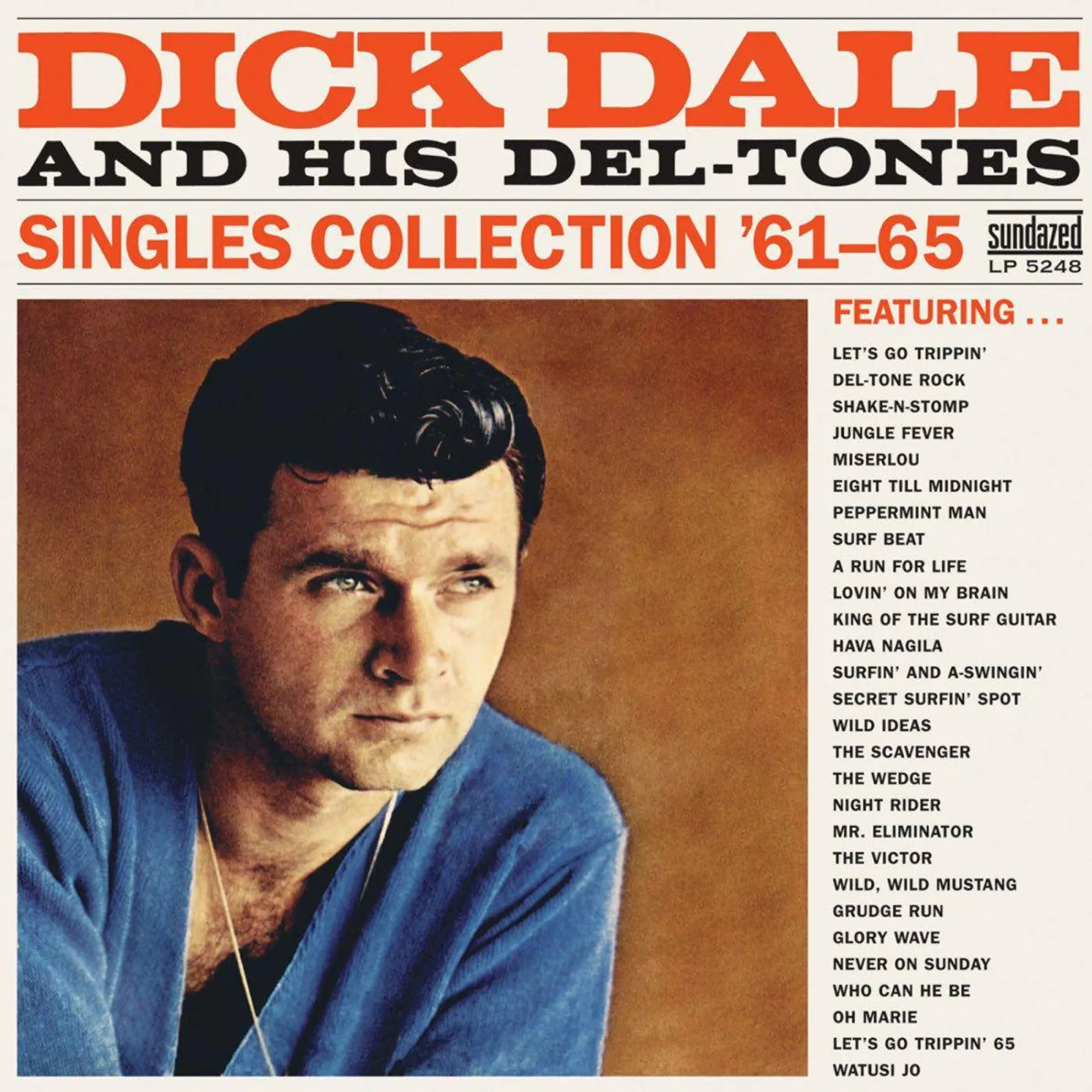 Dick Dale & His Del-Tones 480930 Singles Collection 61-65 (Orange/2LP) Vinyl Record