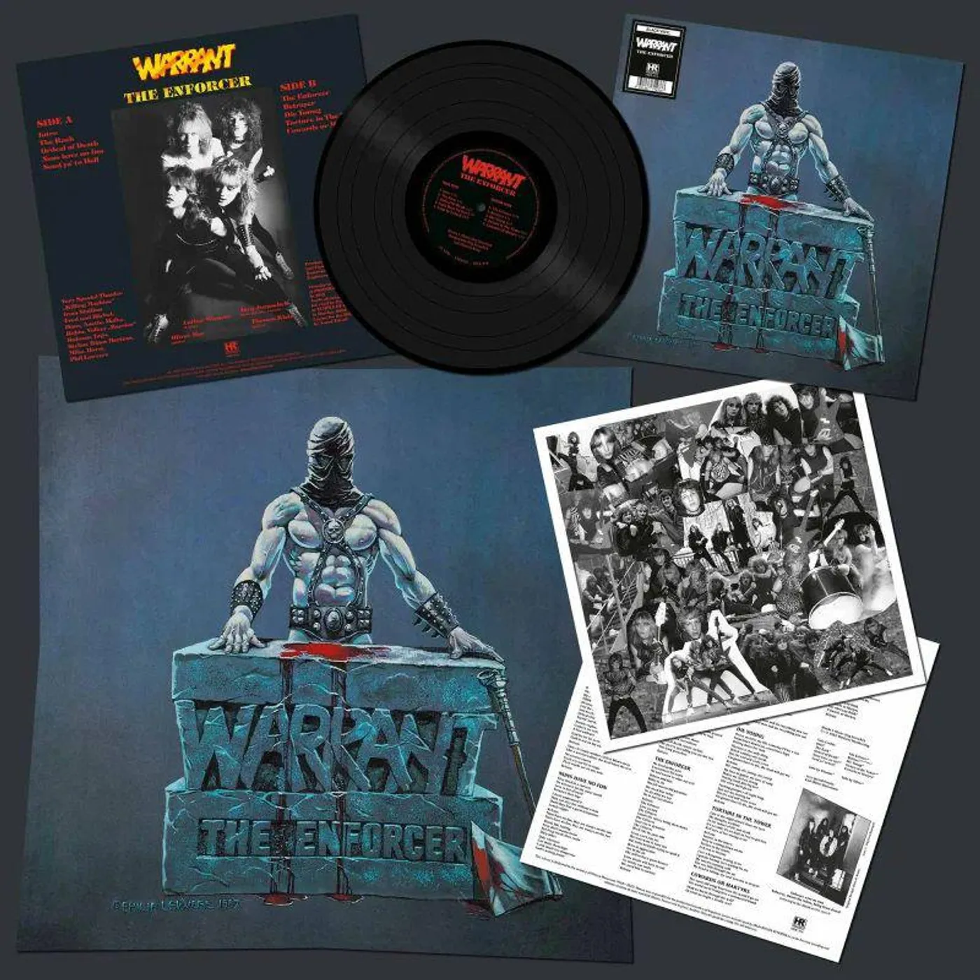 Warrant ENFORCER Vinyl Record