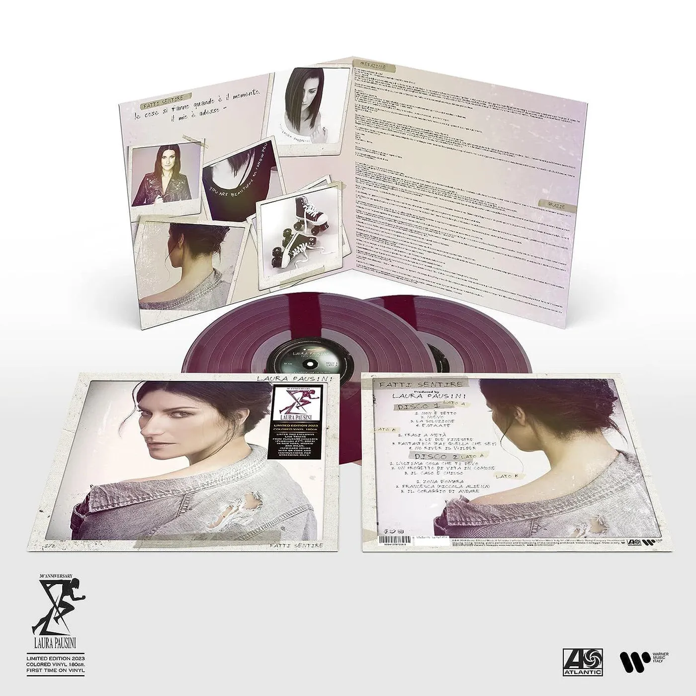 Laura Pausini Fatti Sentire (180gr/ Bordeaux/ Numbered Edition/ 2LP) Vinyl Record