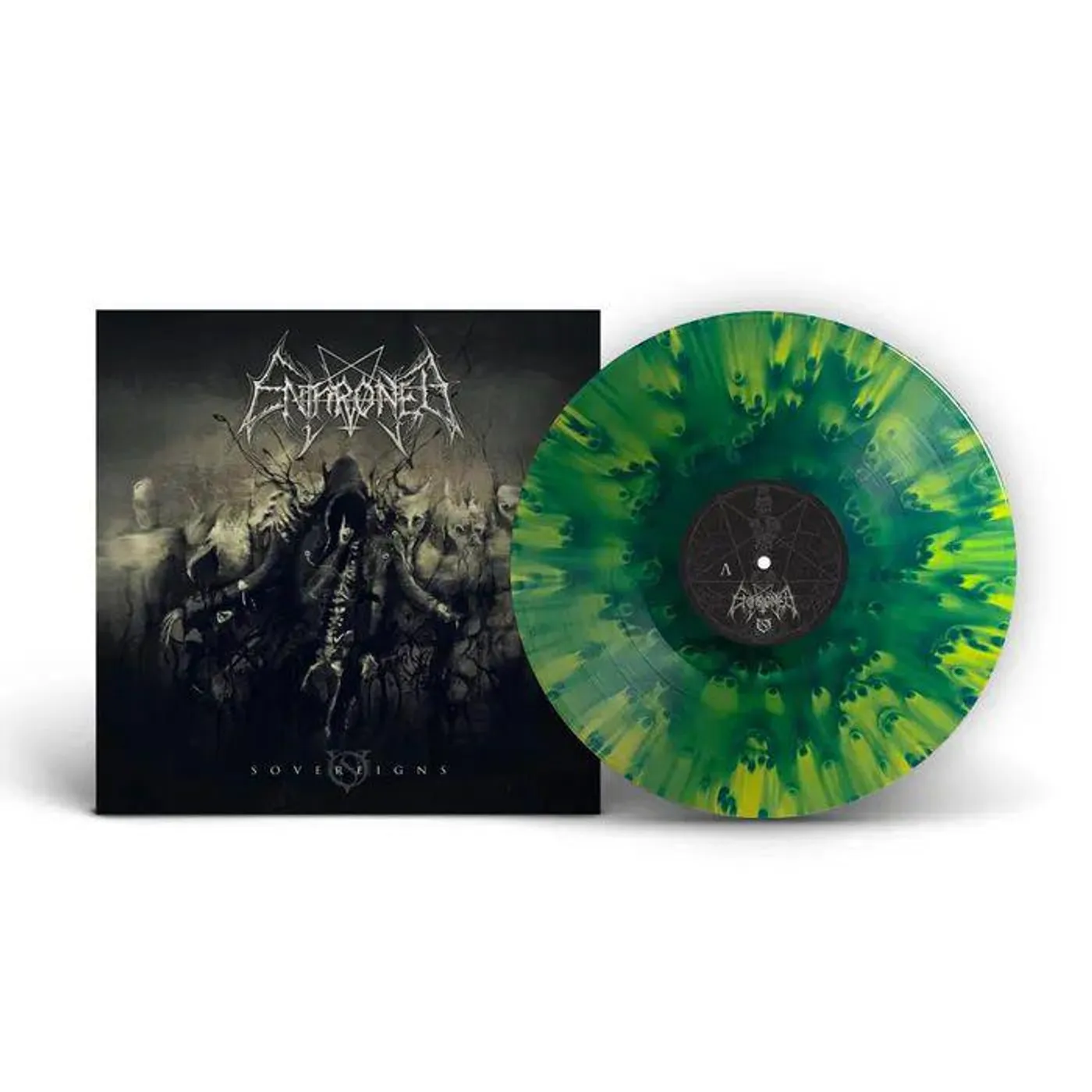 Enthroned Sovereigns (Green Cloudy) Vinyl Record