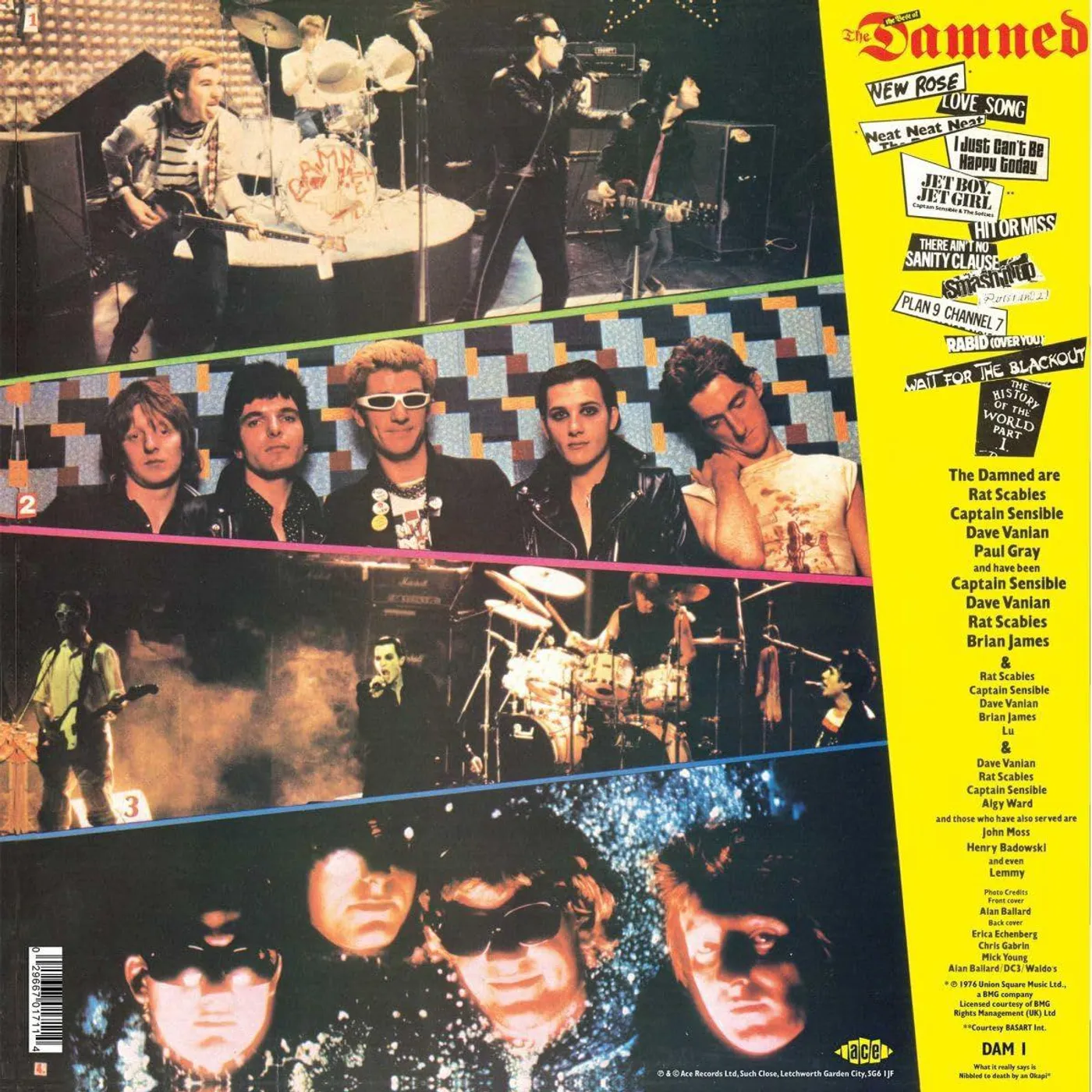 BEST OF THE DAMNED Vinyl Record