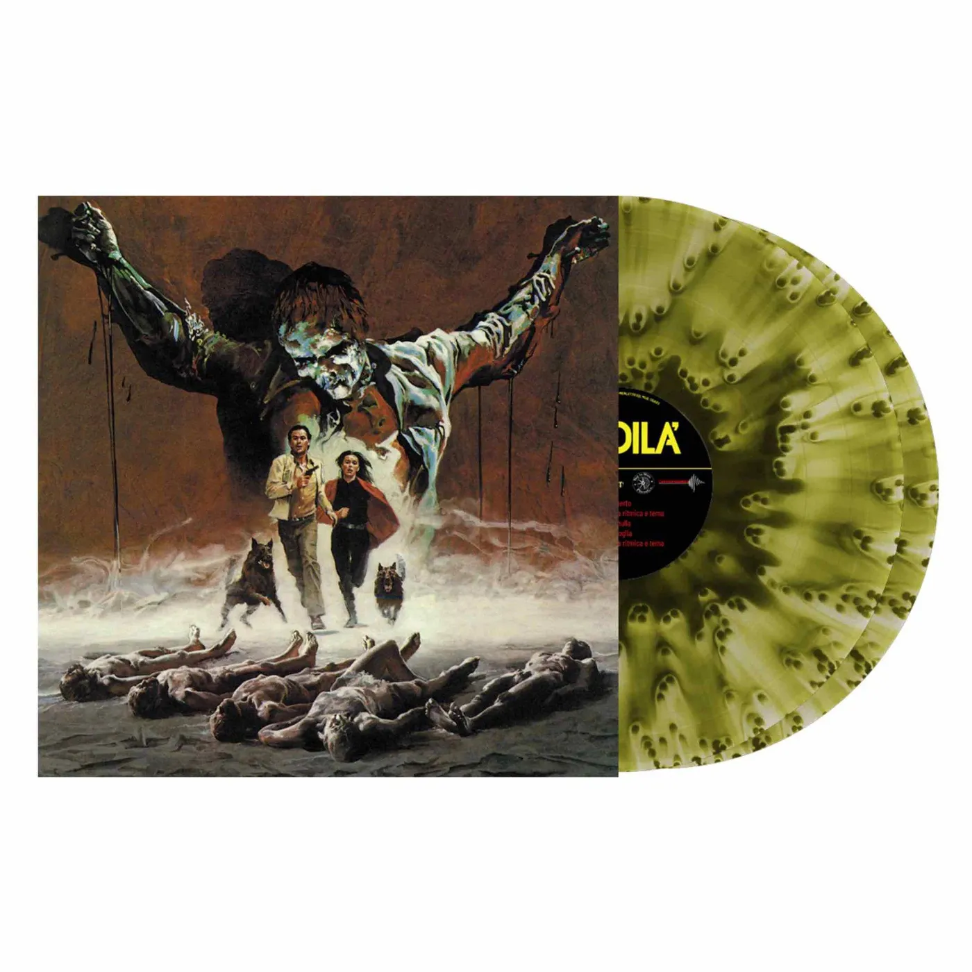 Fabio Frizzi Beyond Original Soundtrack (Expanded Edition/45 RPM/Green Splatter/2LP) Vinyl Record