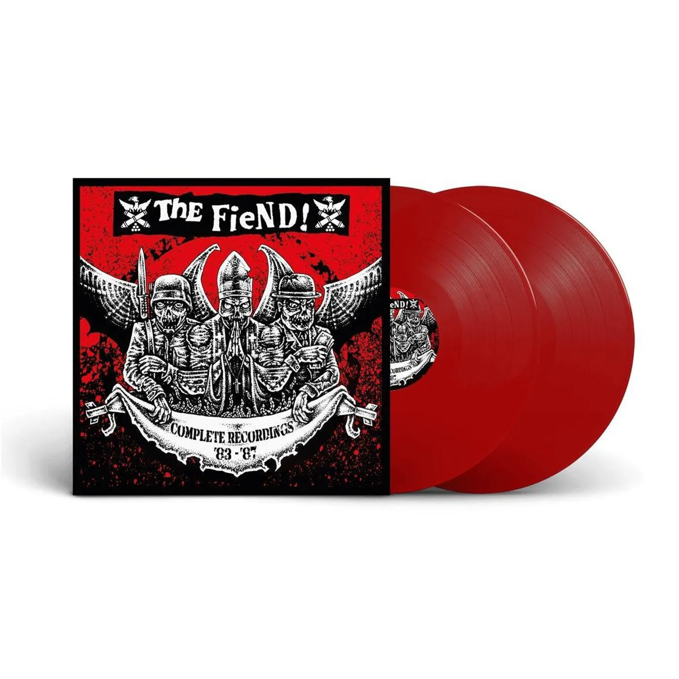 Fiend Complete Recordings 1983-1987 (Red/2lp) Vinyl Record