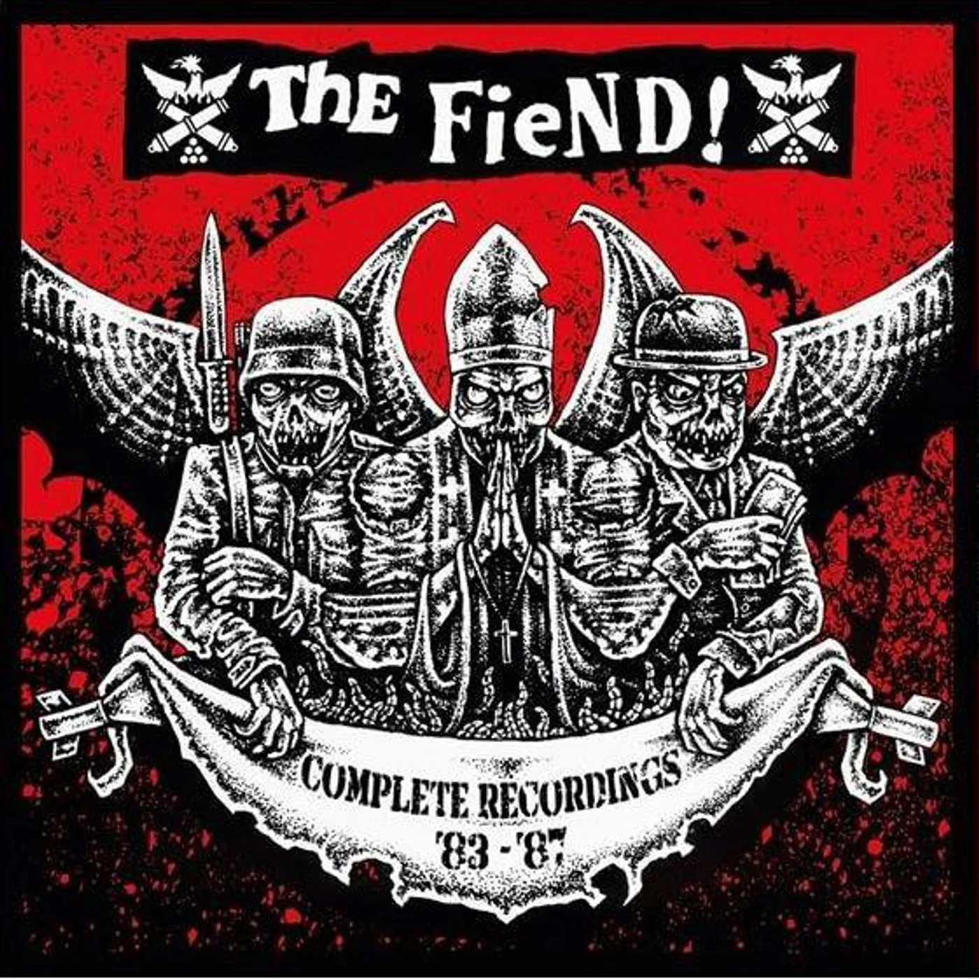 Fiend Complete Recordings 1983-1987 (Red/2lp) Vinyl Record