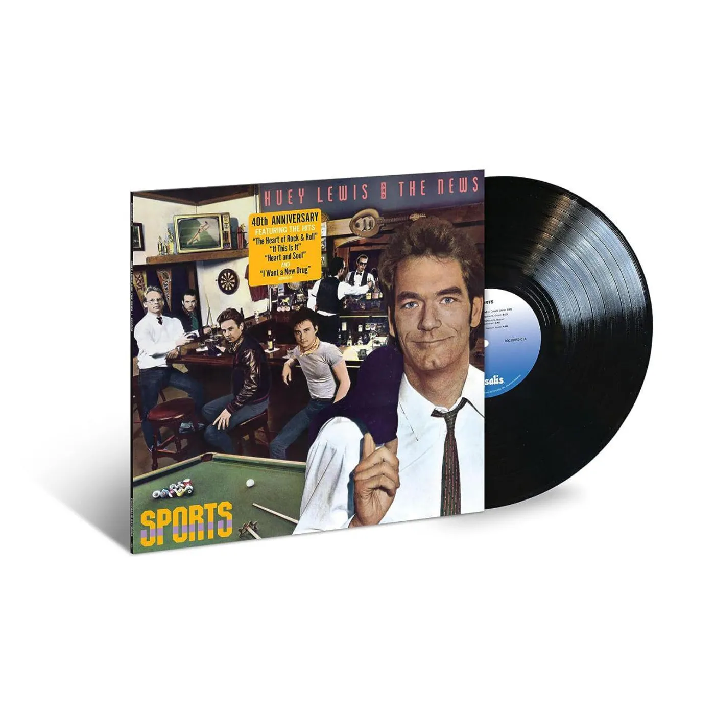 Huey Lewis & The News SPORTS (40TH ANNIVERSARY) Vinyl Record