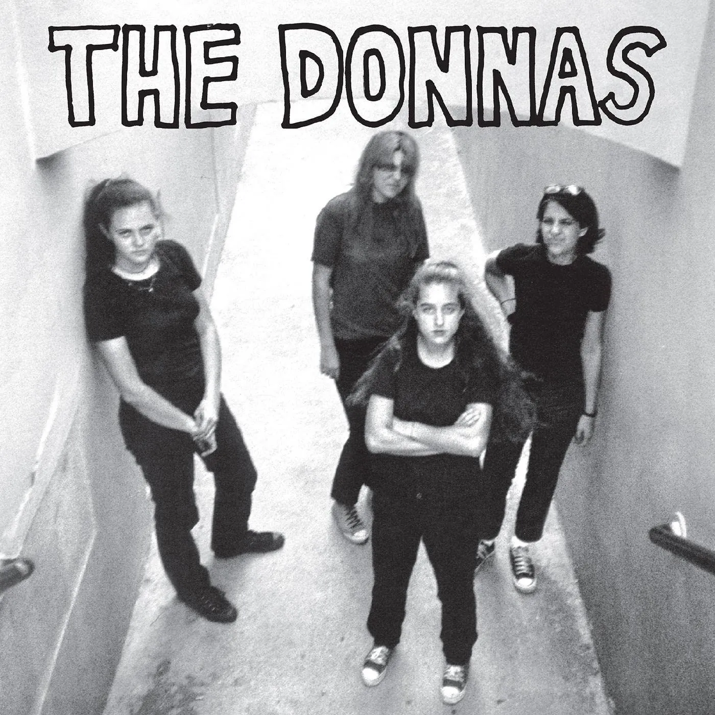  The Donnas S/T (Natural With Black Swirl) Vinyl Record