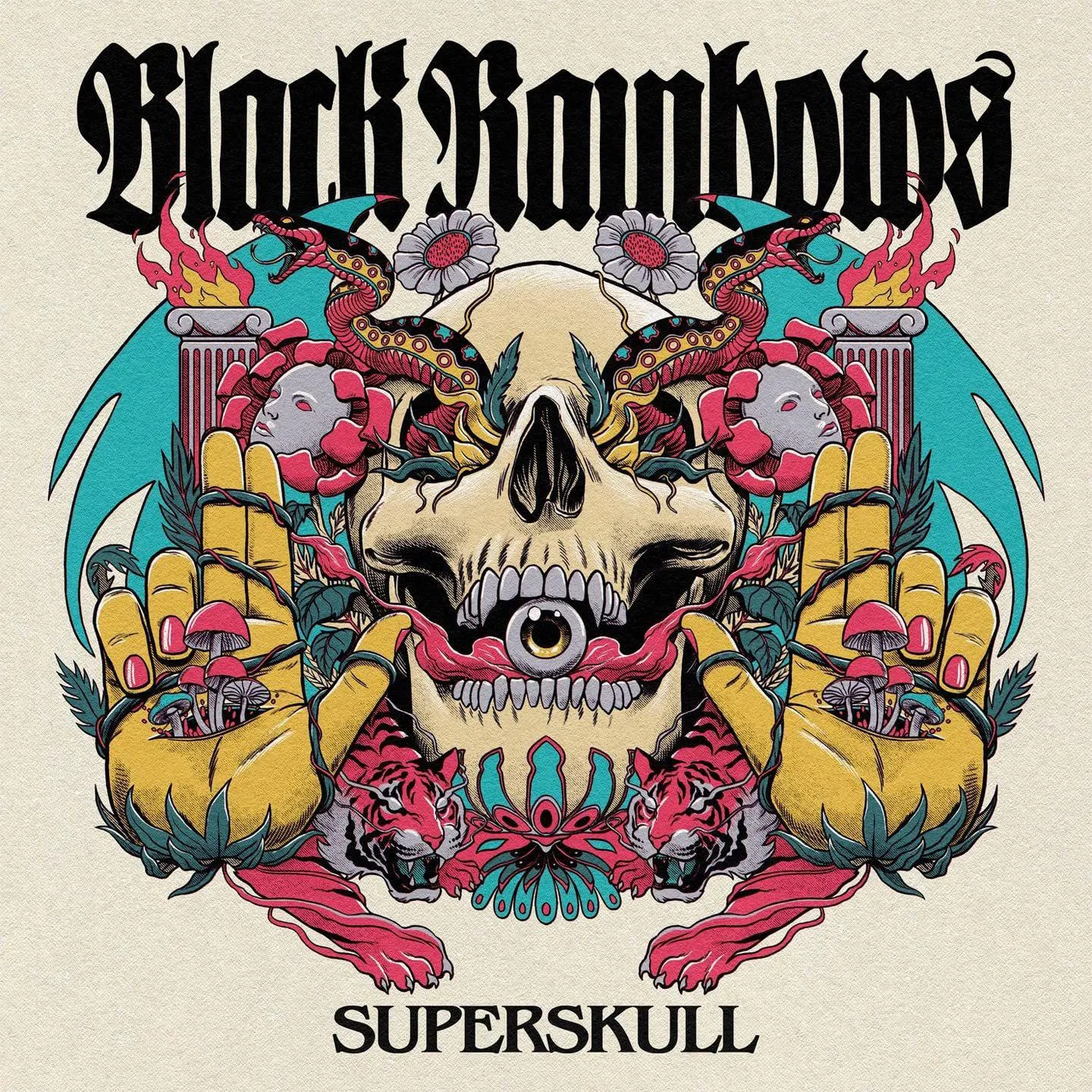 Black Rainbows Superskull Vinyl Record