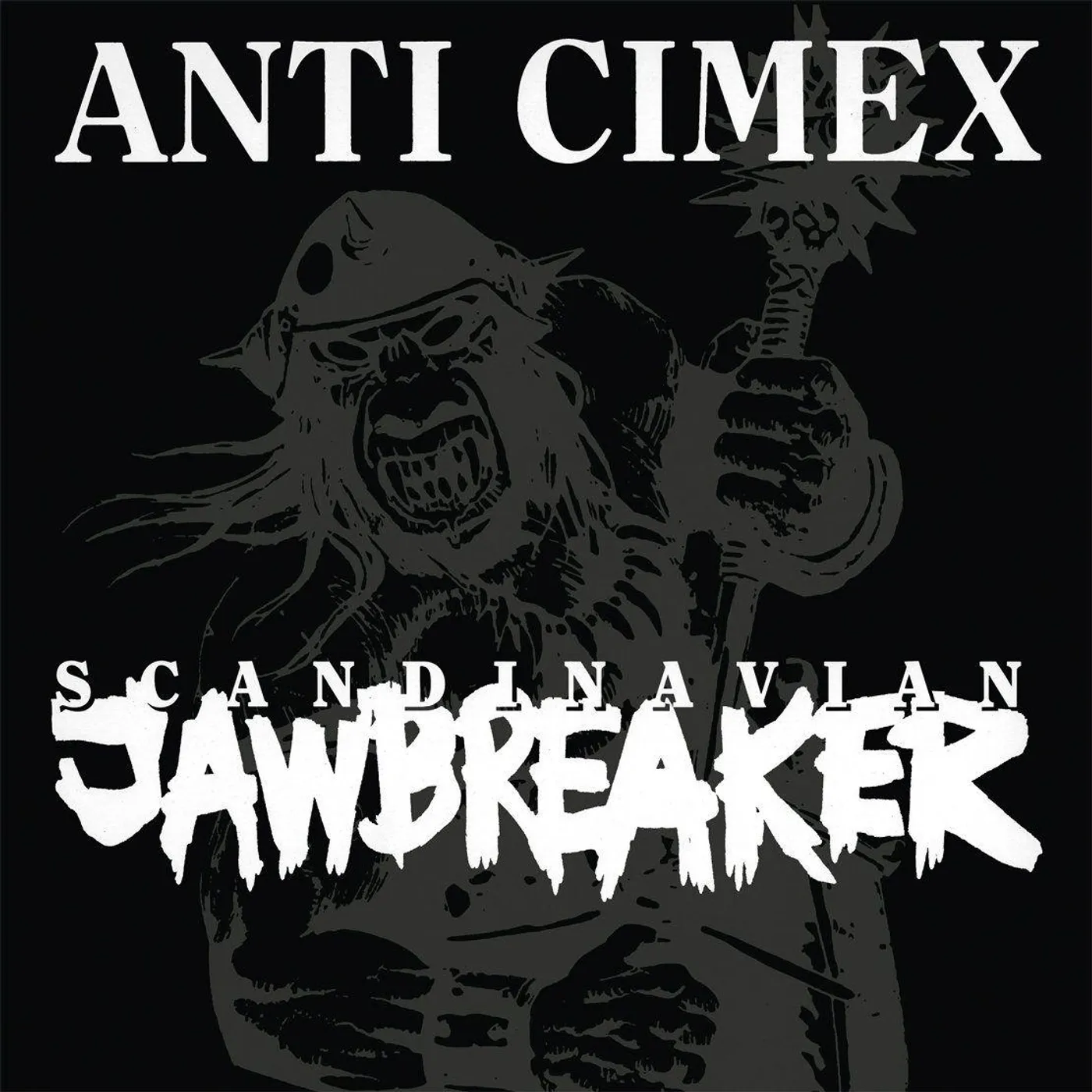 Anti Cimex Scandinavian Jawbreaker (Clear With Black Splatter) Vinyl Record