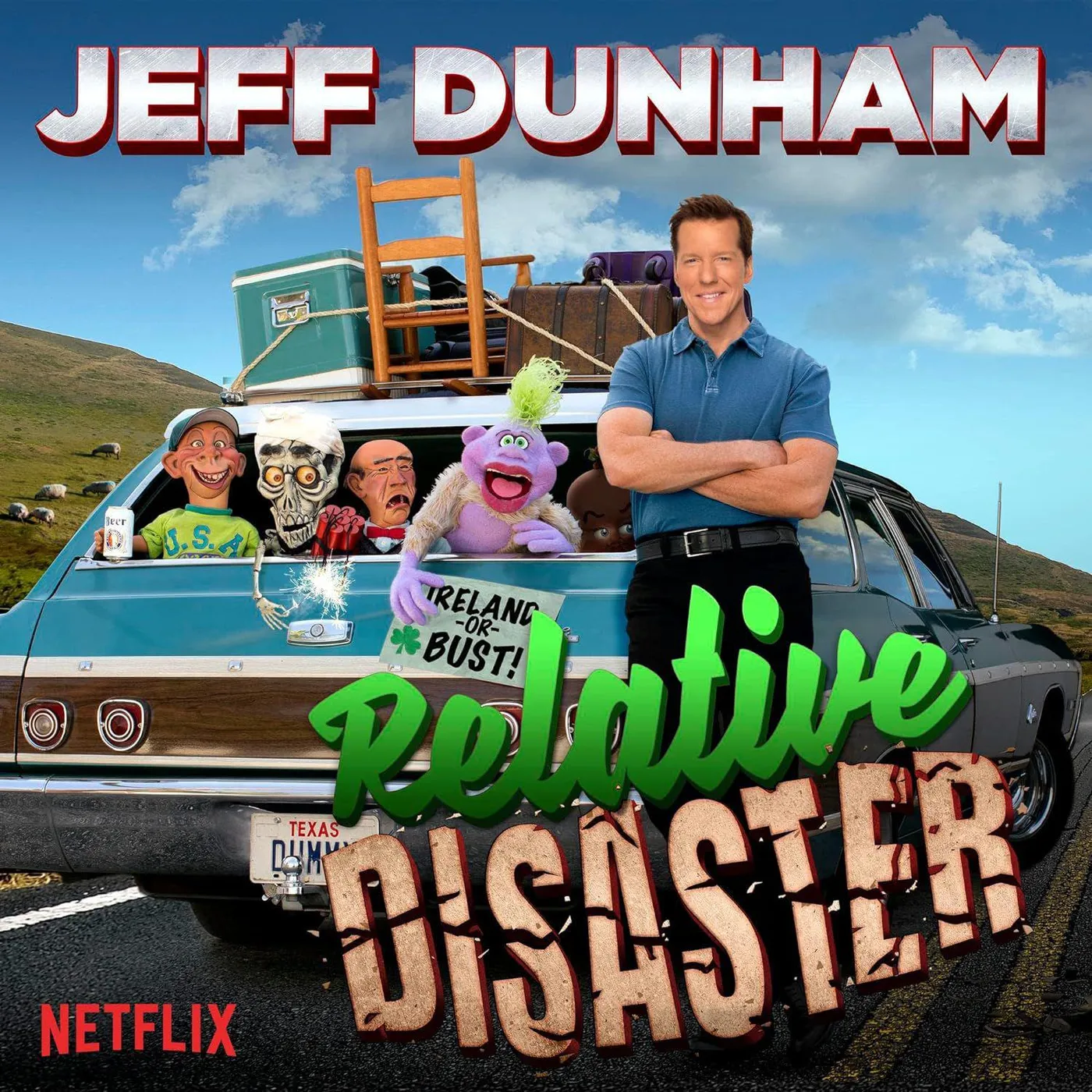 Jeff Dunham Relative Disaster Vinyl Record
