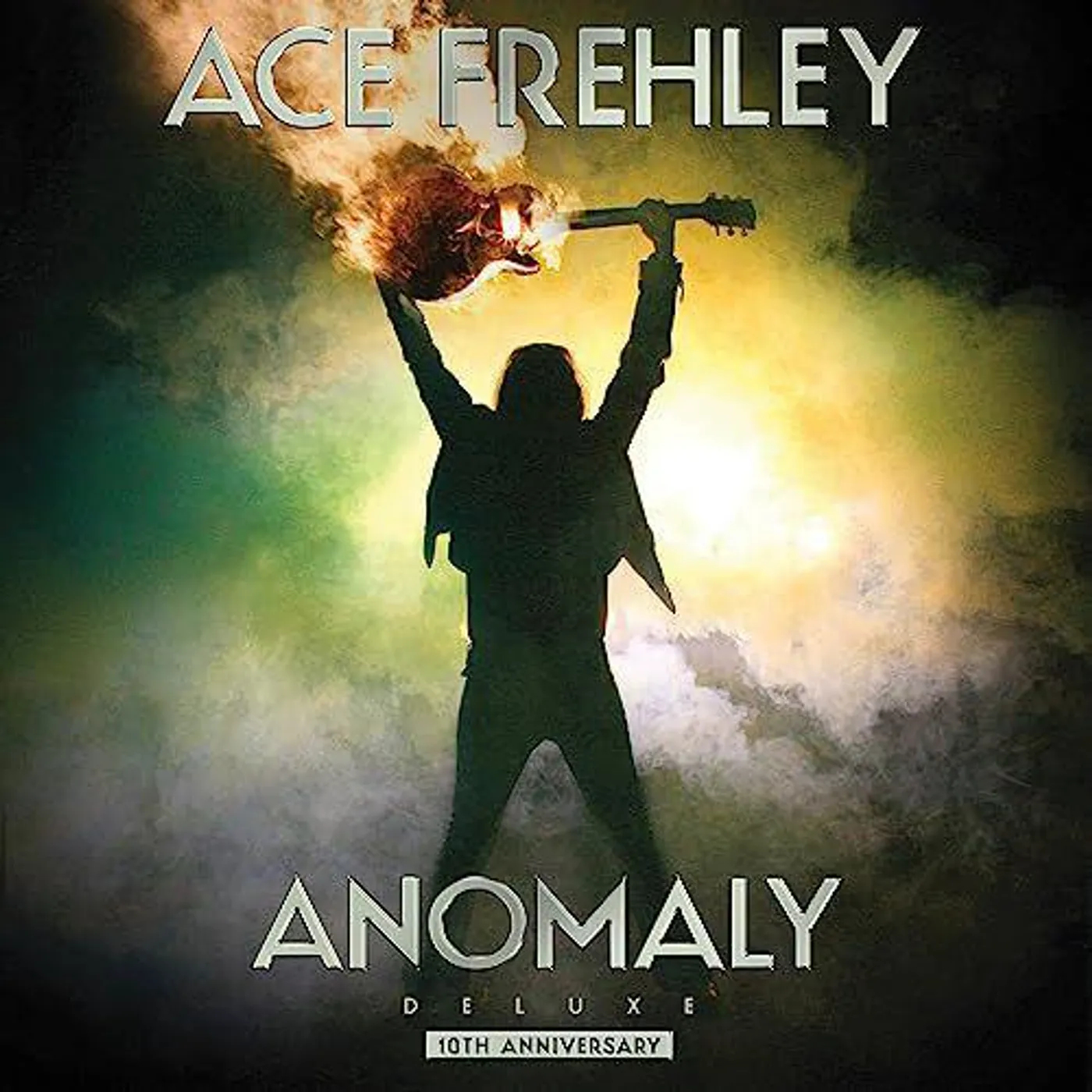Ace Frehley Anomaly - Deluxe 10th Anniversary (Silver/Bluejay/Emerald Splatter) Vinyl Record