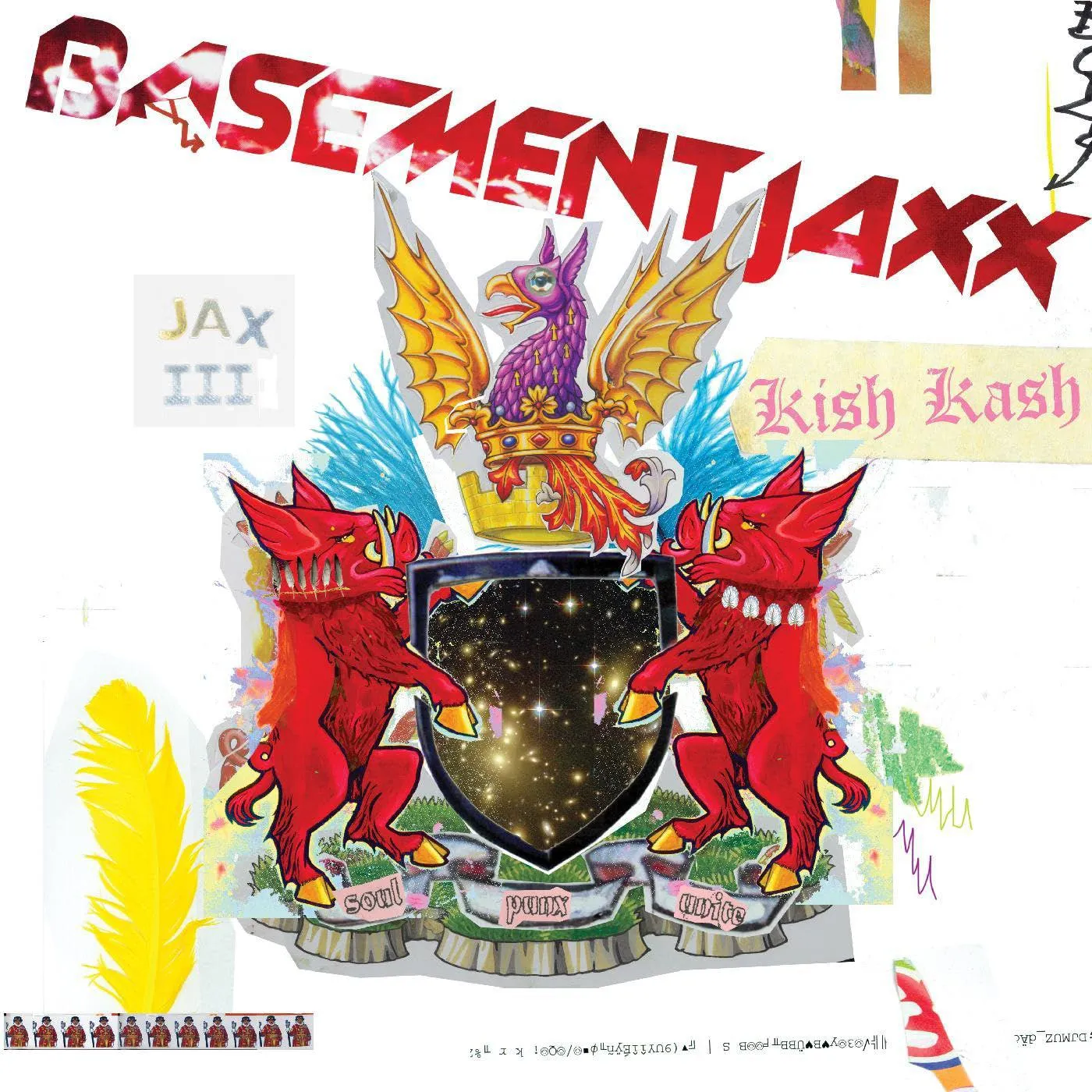 Basement Jaxx Kish Kash (Red & White/2LP) Vinyl Record