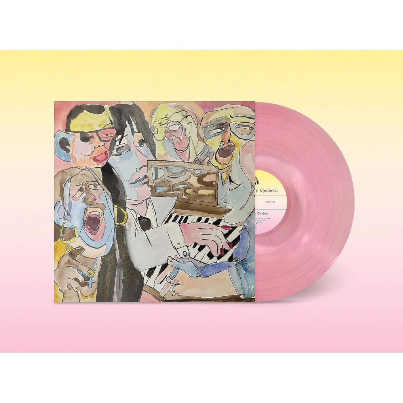 Sarah Mary Chadwick Messages To God (Translucent Pink) Vinyl Record