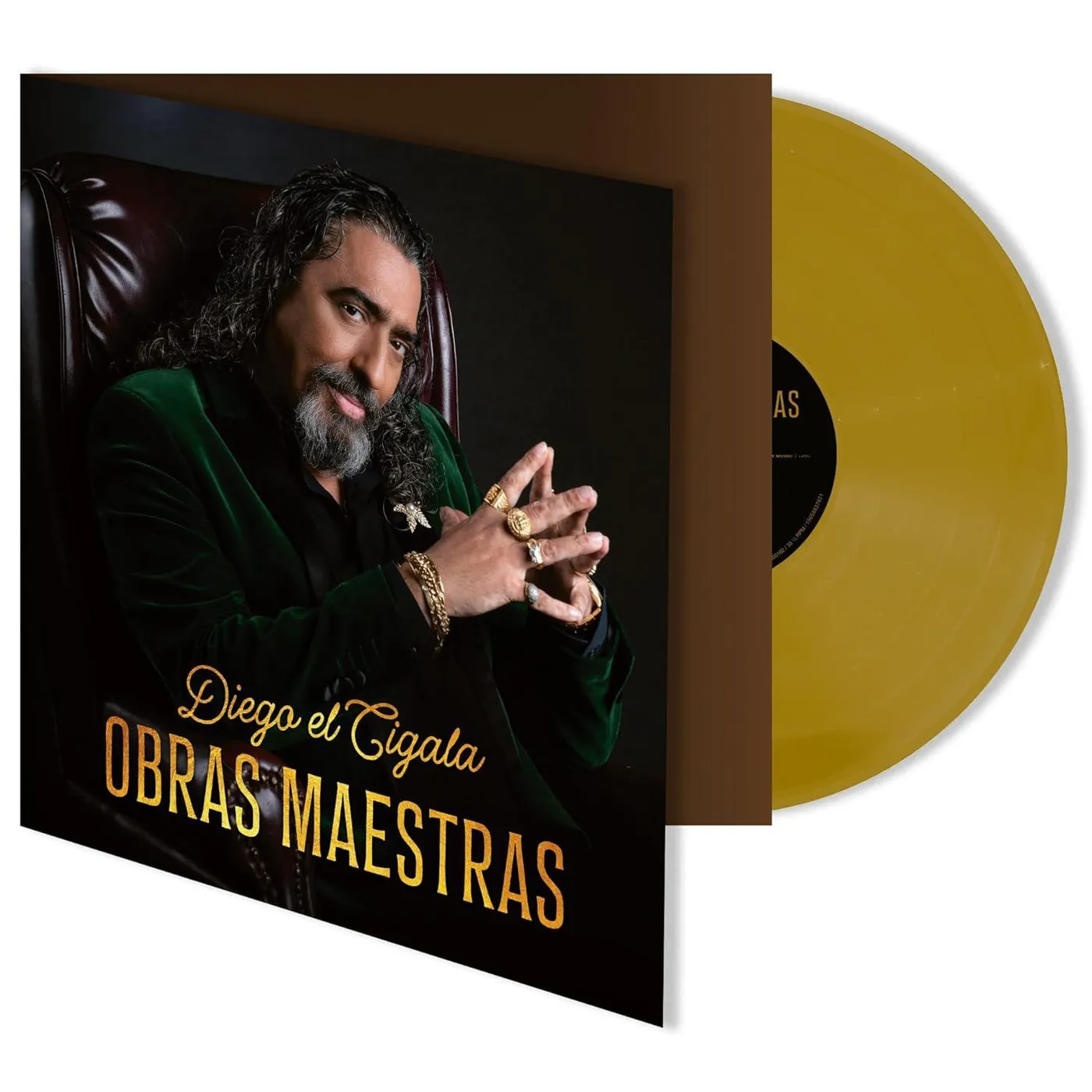 Diego El Cigala Obras Maestras ((180Gram/Gold/Gatefold LP) Vinyl Record