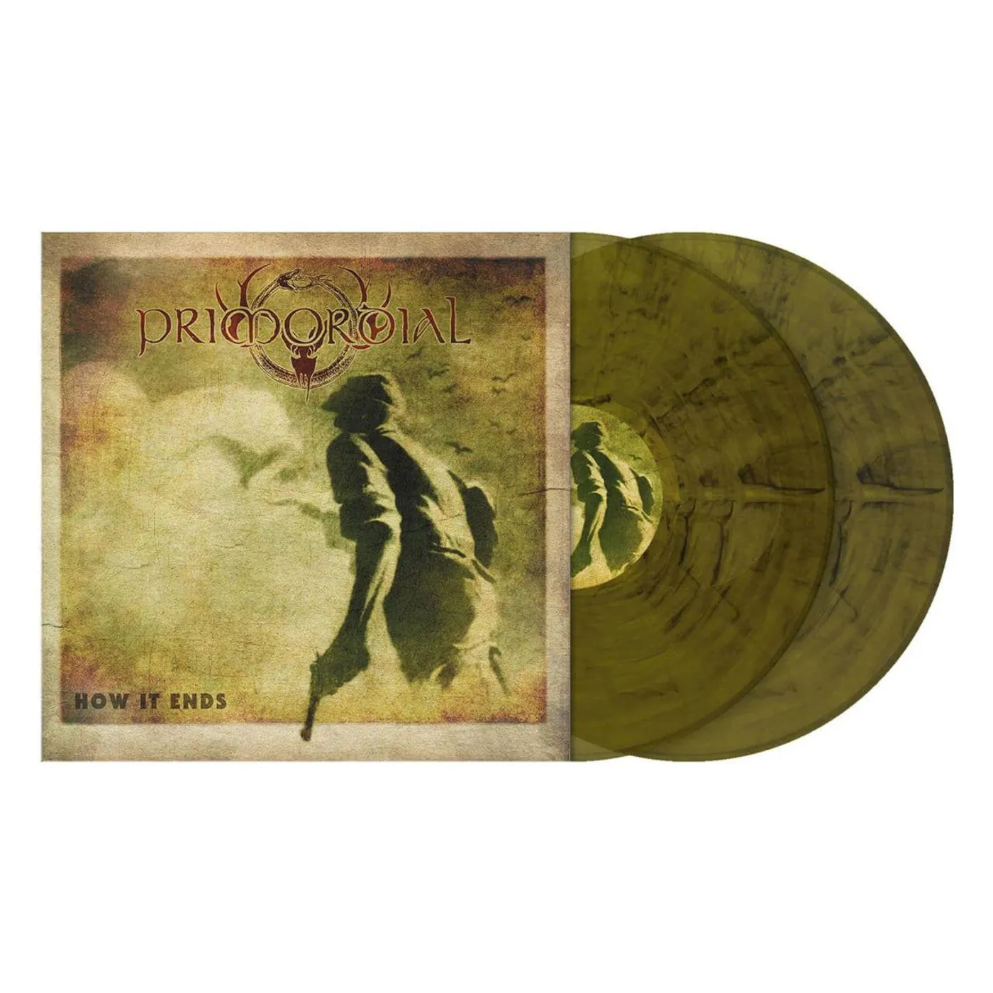 Primordial How It Ends (2LP/Ochre Marbled) Vinyl Record