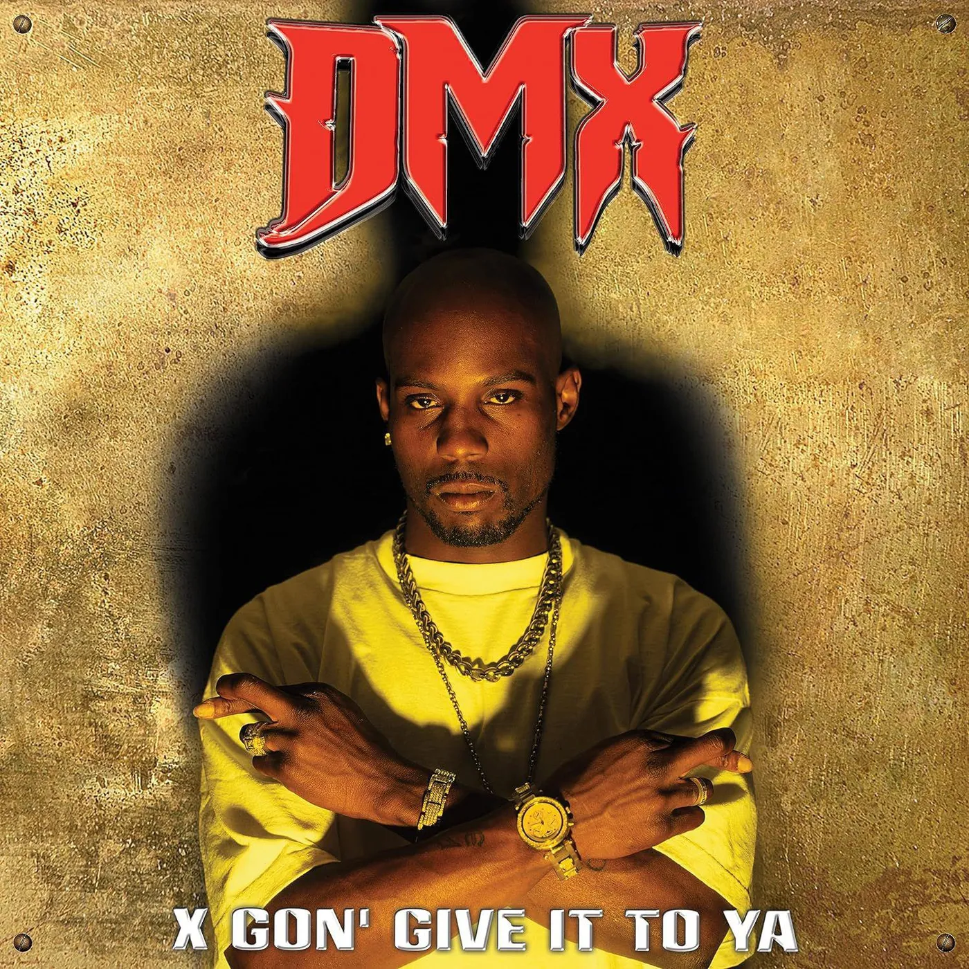 DMX X Gon' Give It To Ya (Gold/Black Splatter) Vinyl Record