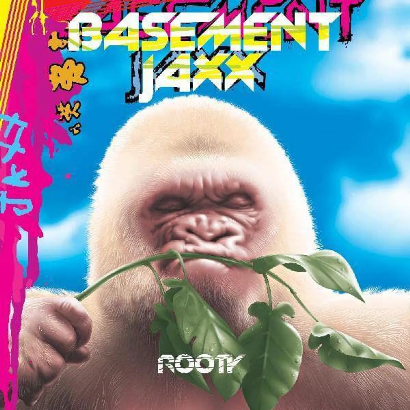 Basement Jaxx ROOTY (PINK & BLUE VINYL/2LP) Vinyl Record