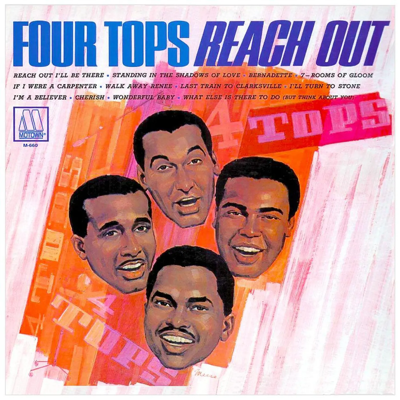 Four Tops Reach Out Vinyl Record